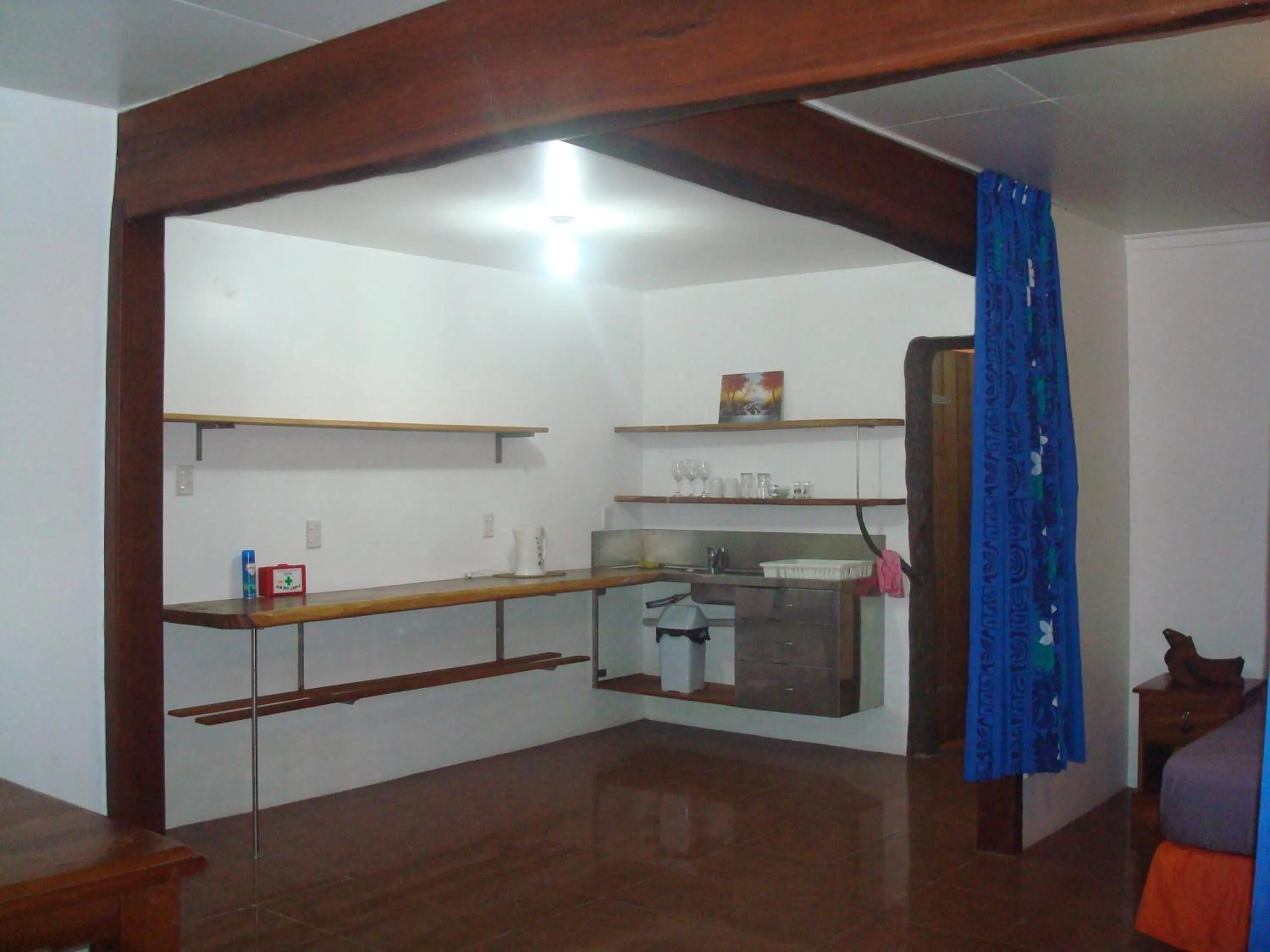Kitchen or kitchenette in Gecko Lodge Fiji