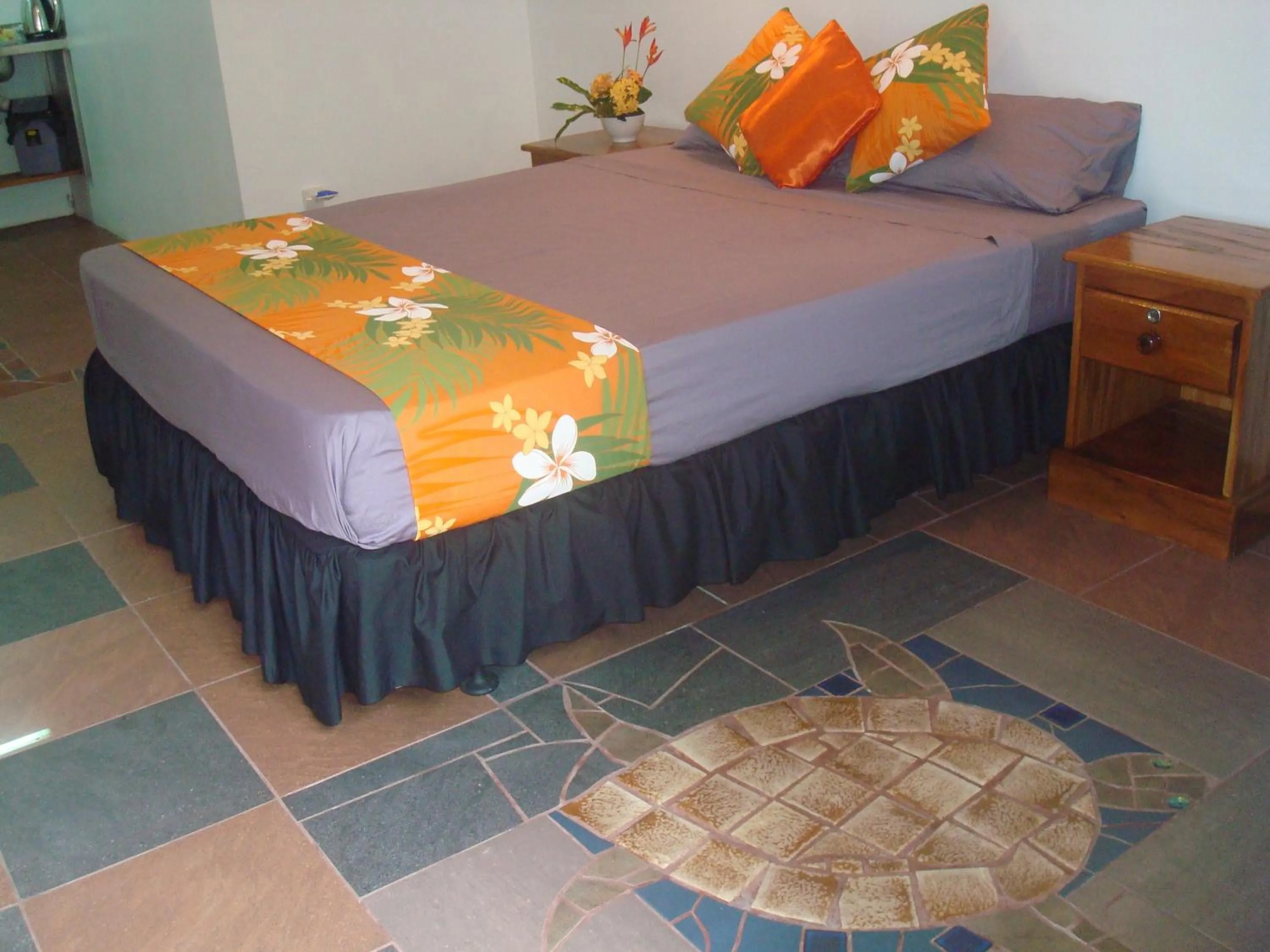 Bedroom, Bed in Gecko Lodge Fiji