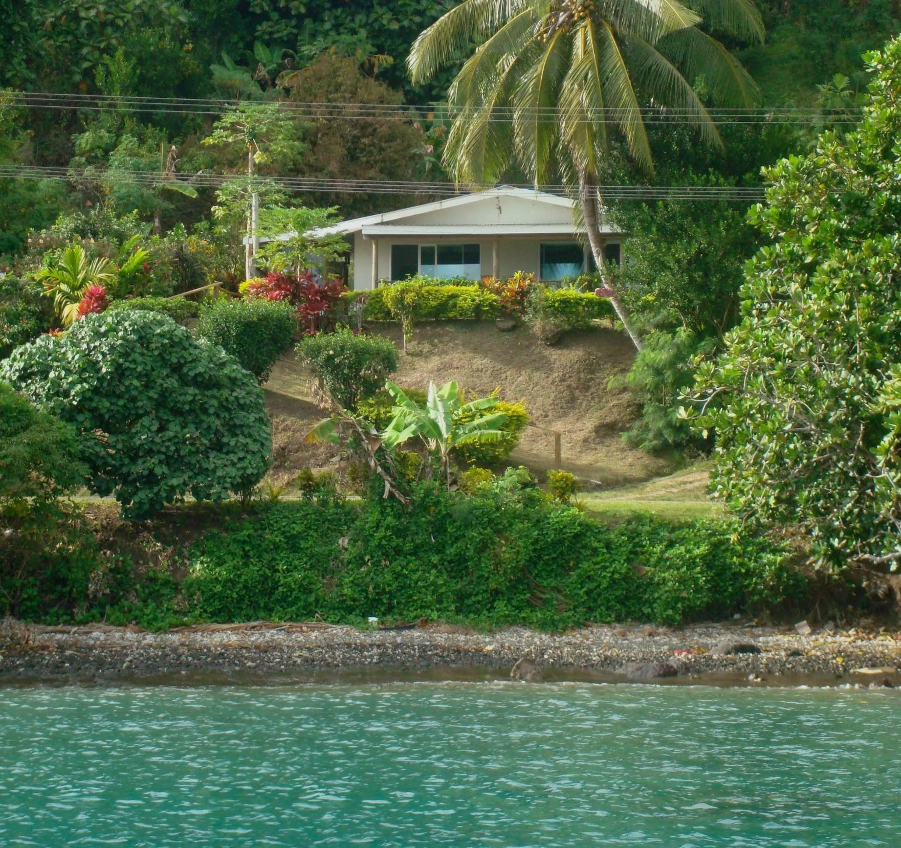 Swimming pool in Gecko Lodge Fiji