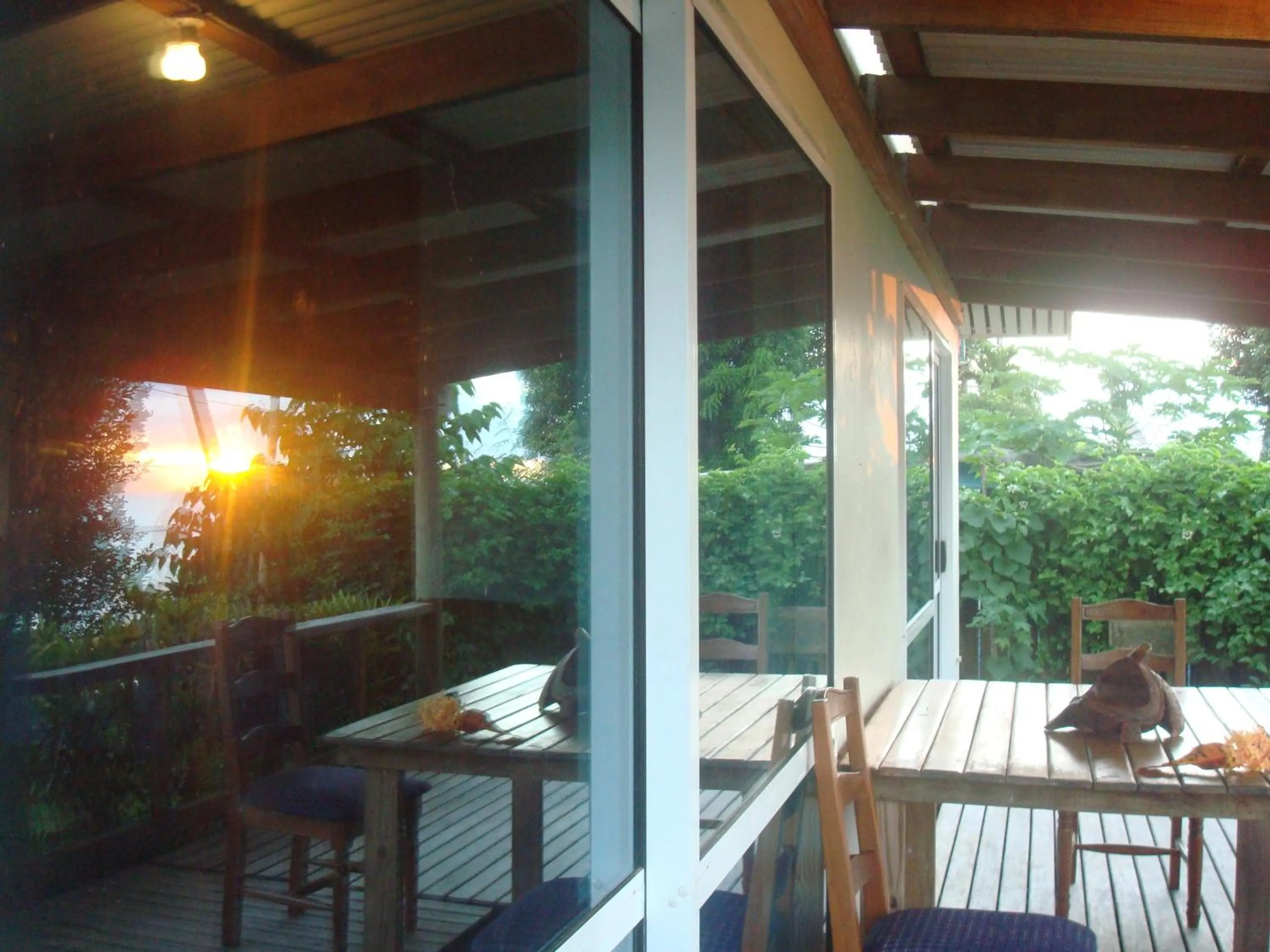 Patio in Gecko Lodge Fiji