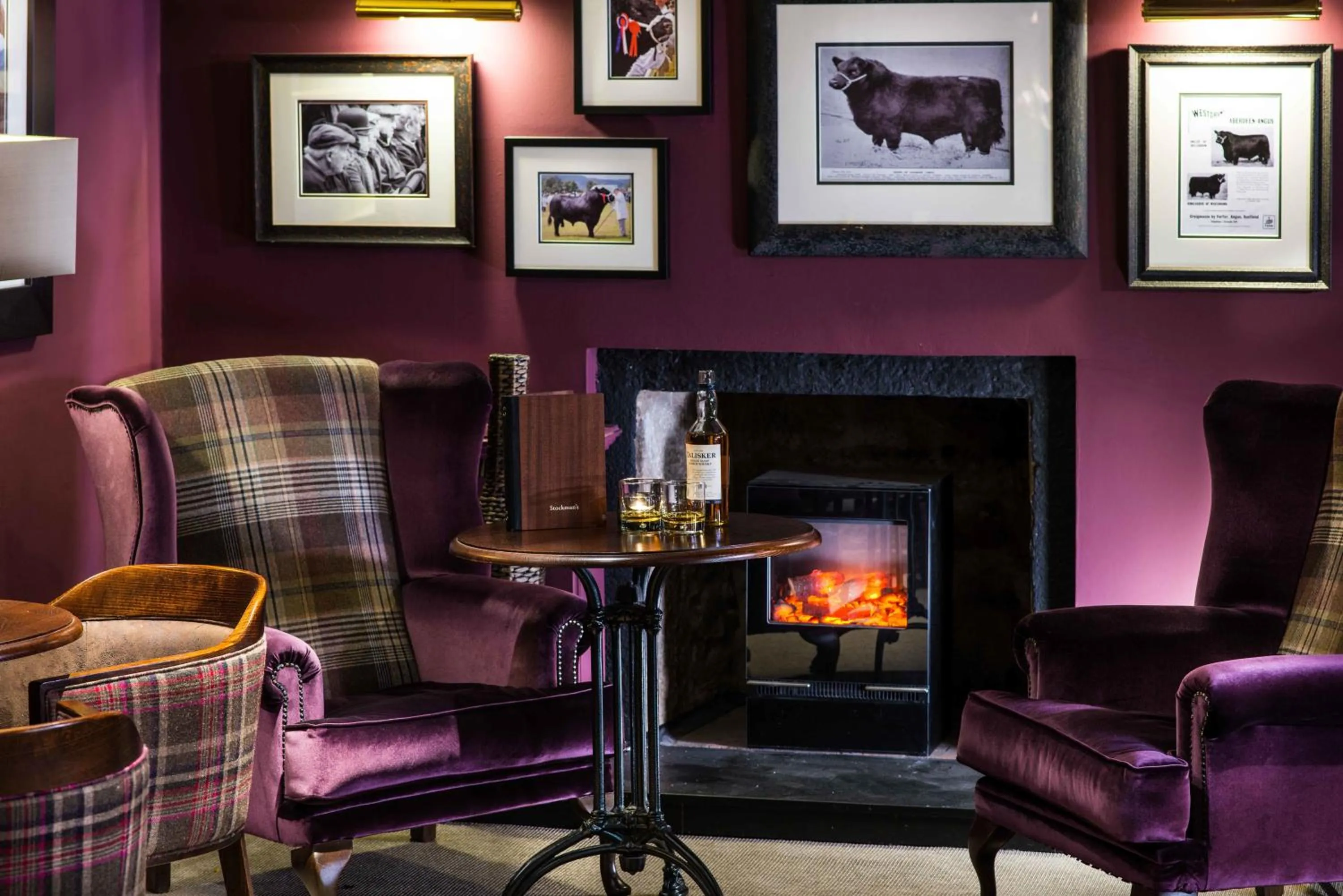Seating area in Thainstone House
