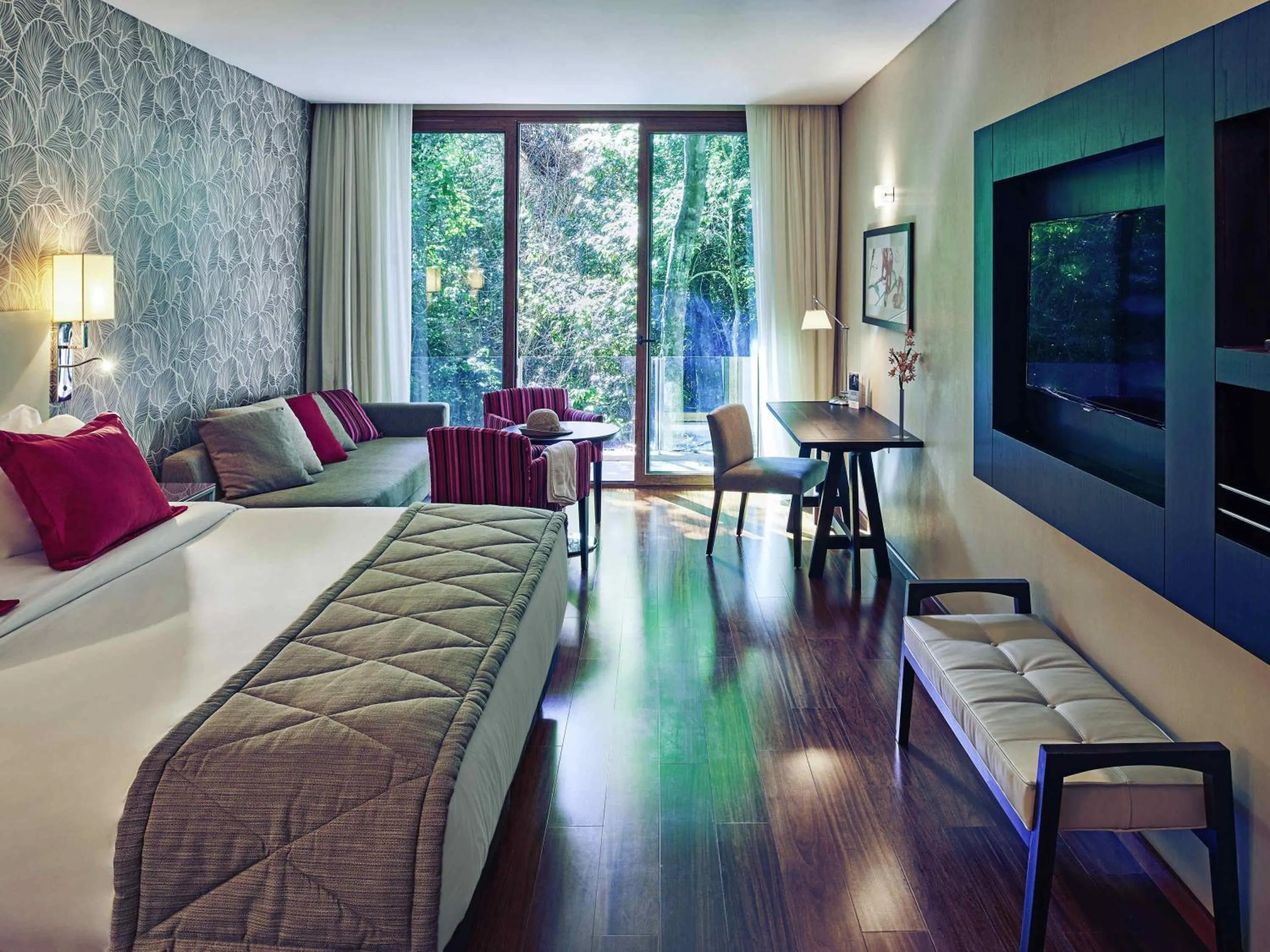 Bedroom, Bed in Mercure Iguazu Hotel Iru