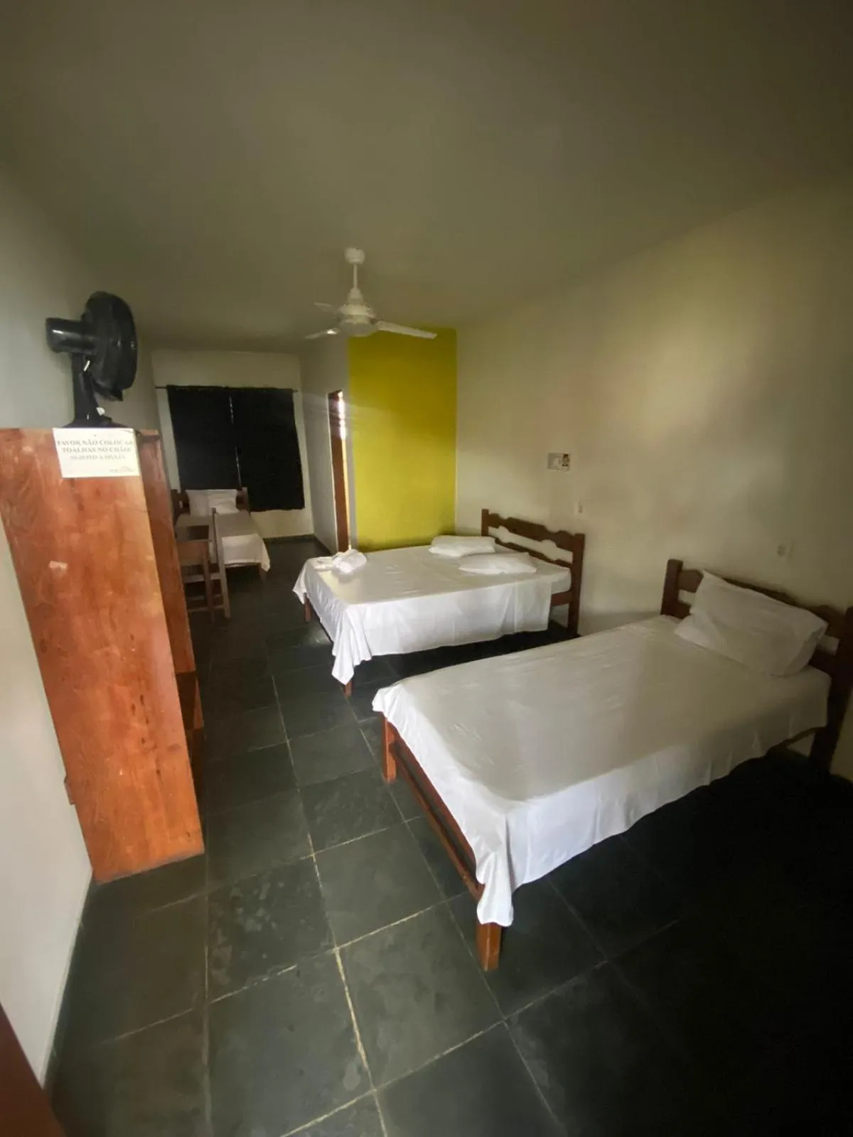 Bedroom in Pousada e Restaurante Frente Mar H Guarujá