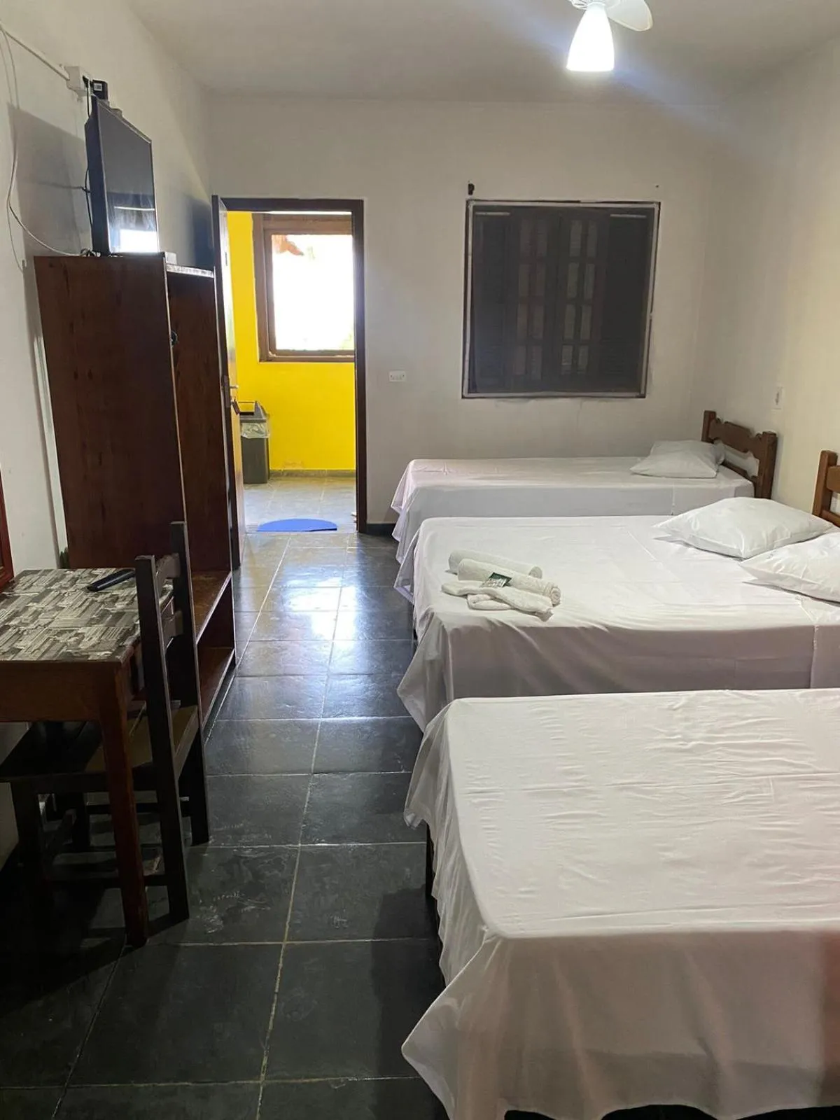 Bedroom in Pousada e Restaurante Frente Mar H Guarujá