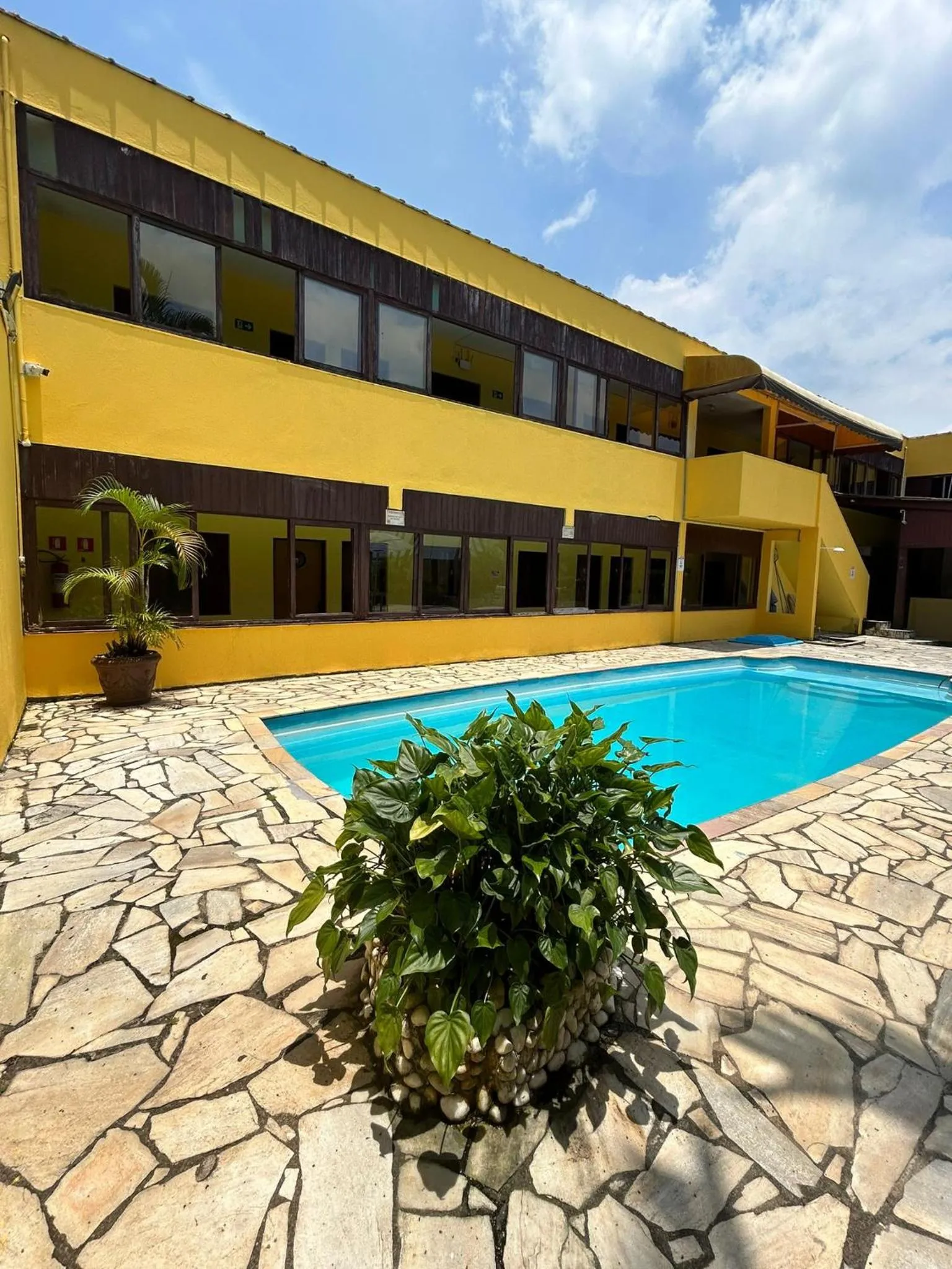 Property building in Pousada e Restaurante Frente Mar H Guarujá
