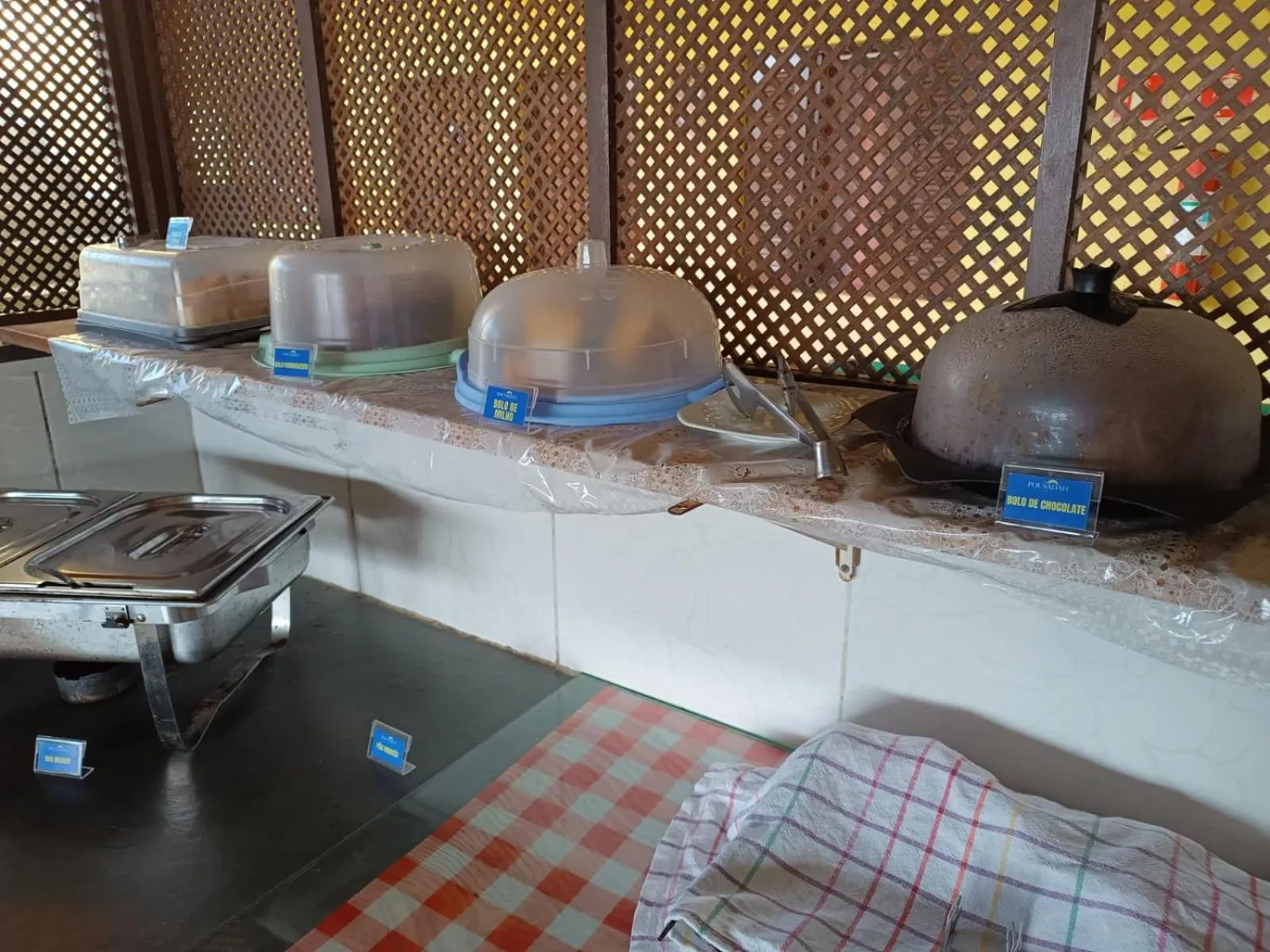 Breakfast in Pousada e Restaurante Frente Mar H Guarujá