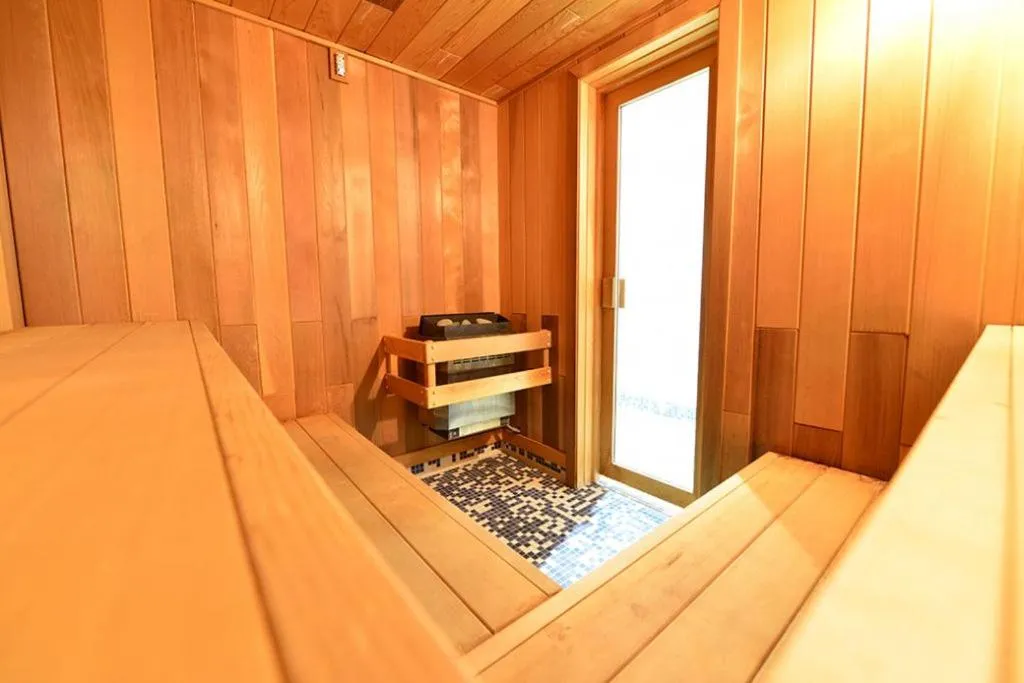 Sauna in Qualicum Beach Ocean Suites
