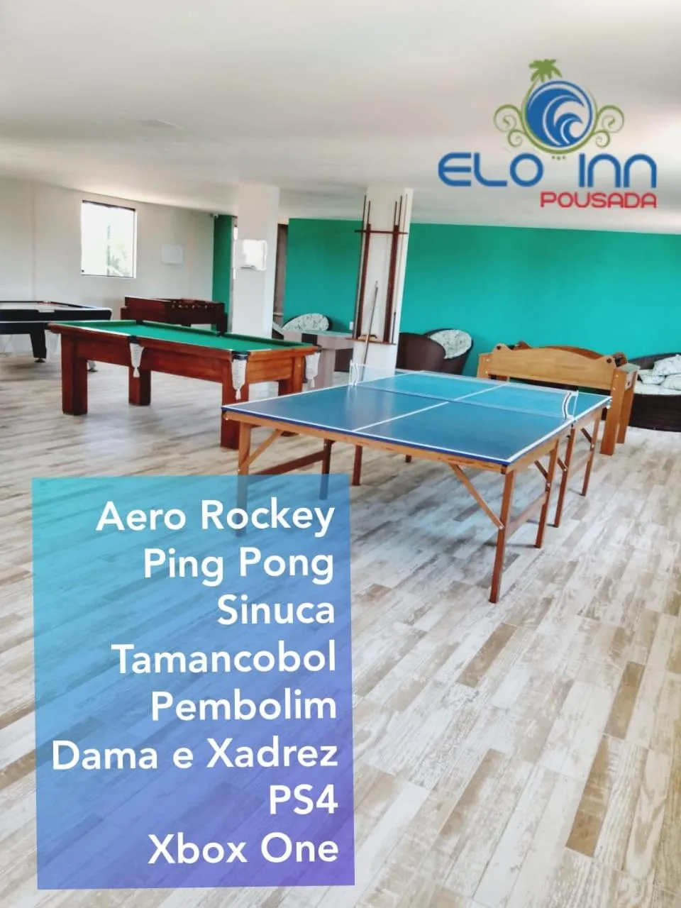 Game Room in Pousada Elo Inn