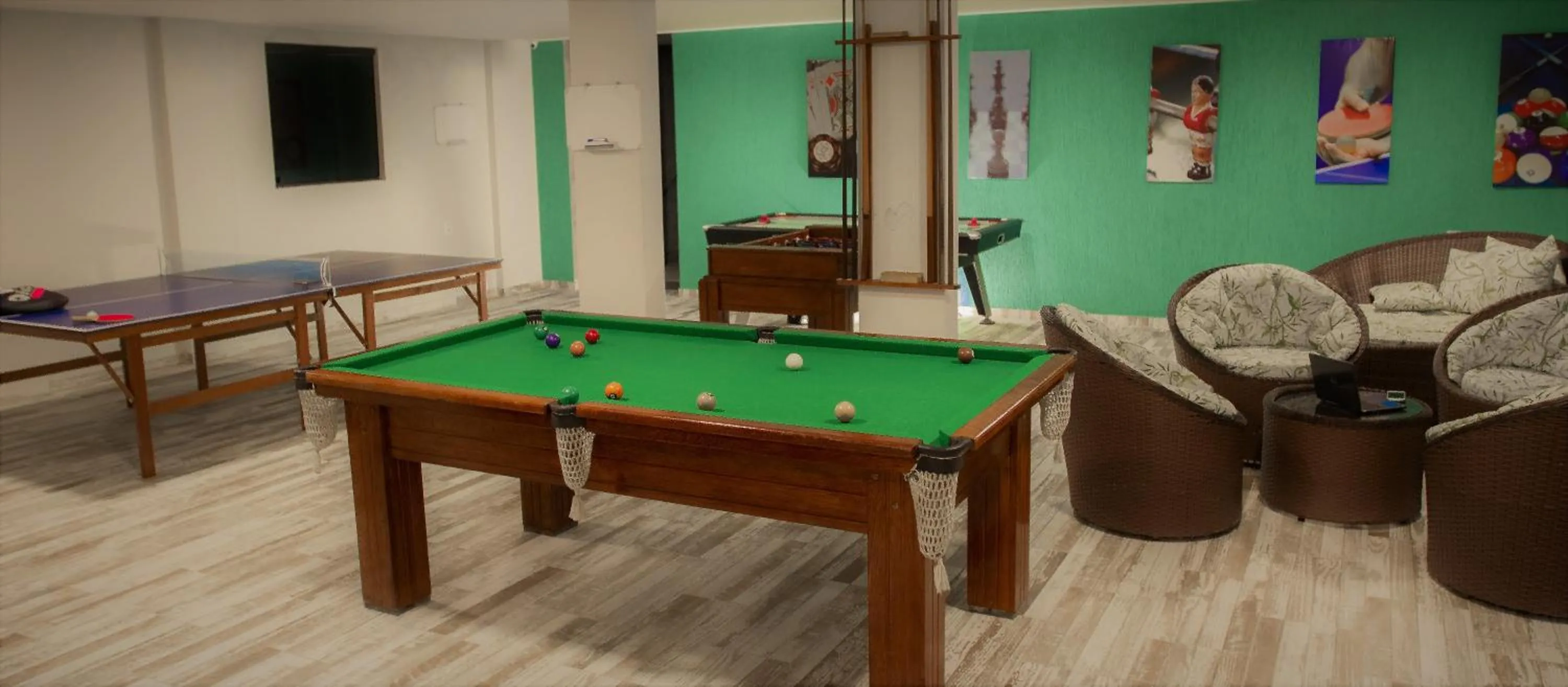 Game Room in Pousada Elo Inn