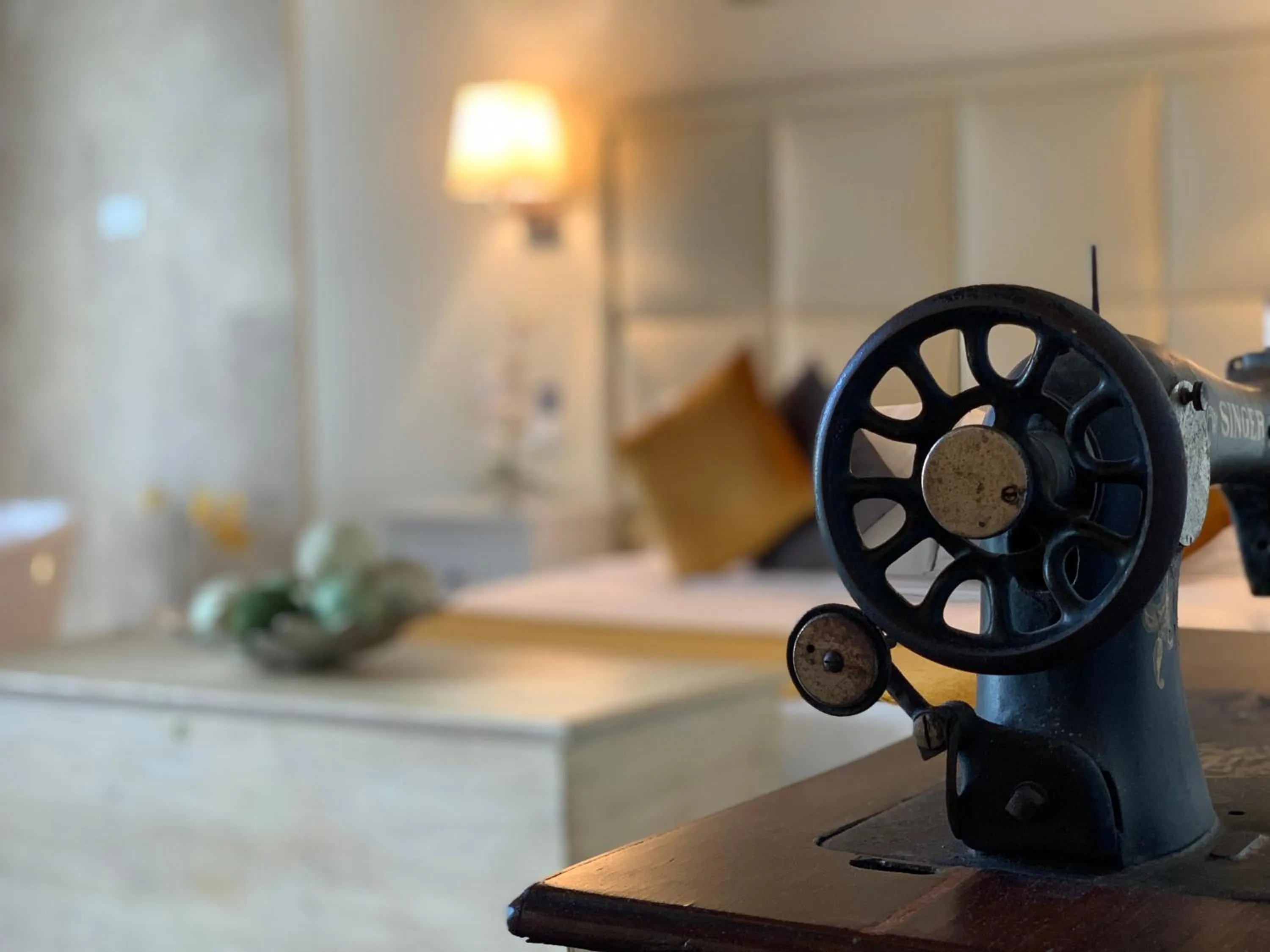 Decorative detail in Florence Art Apartments