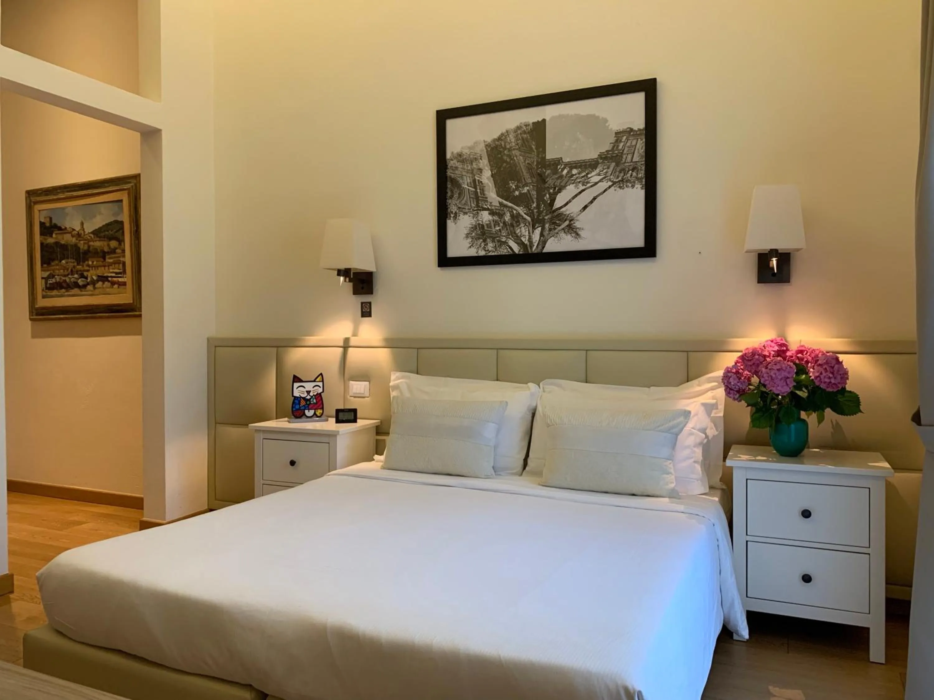 Bedroom, Bed in Florence Art Apartments