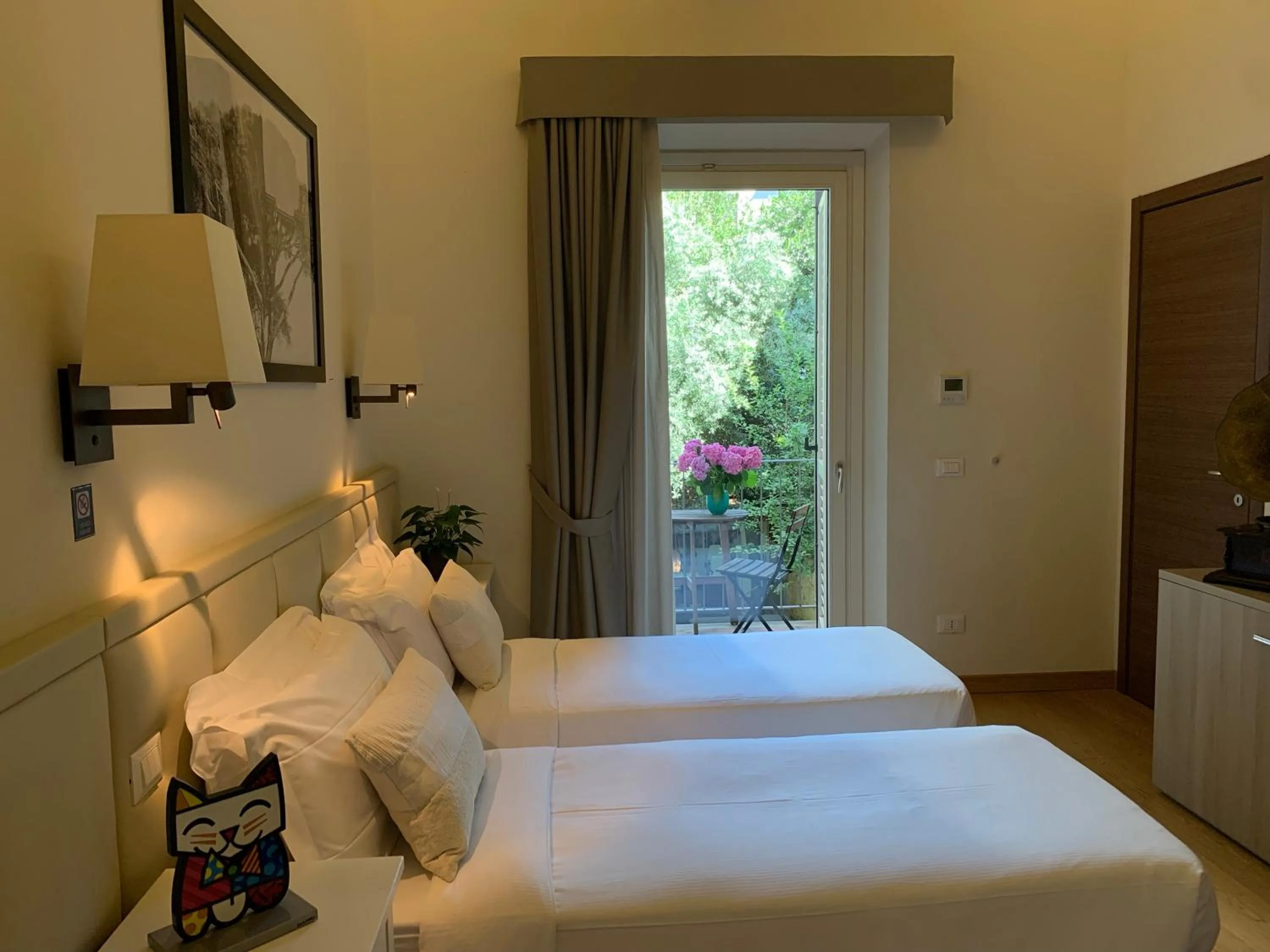 Bedroom, Bed in Florence Art Apartments