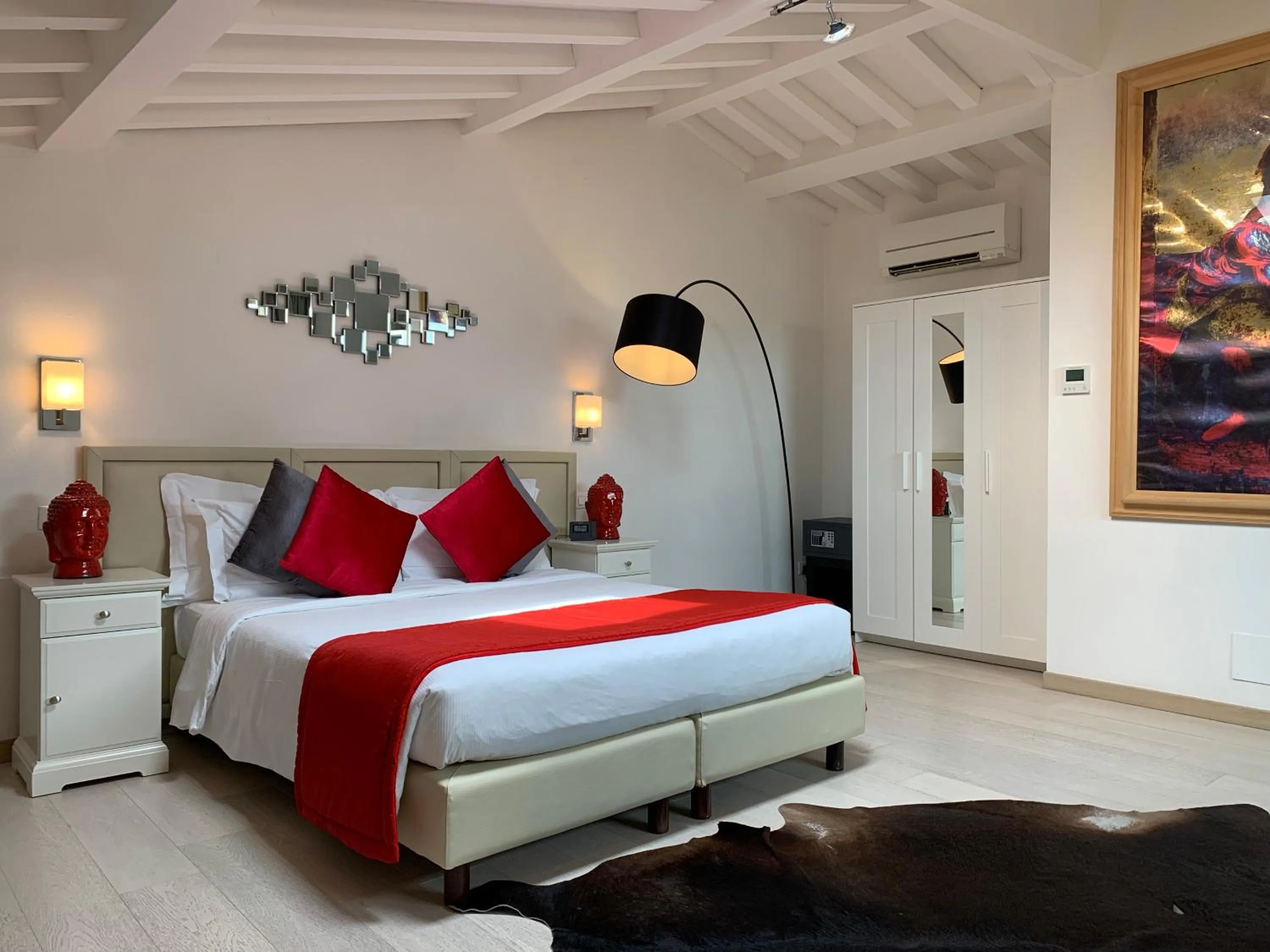 Bedroom, Bed in Florence Art Apartments