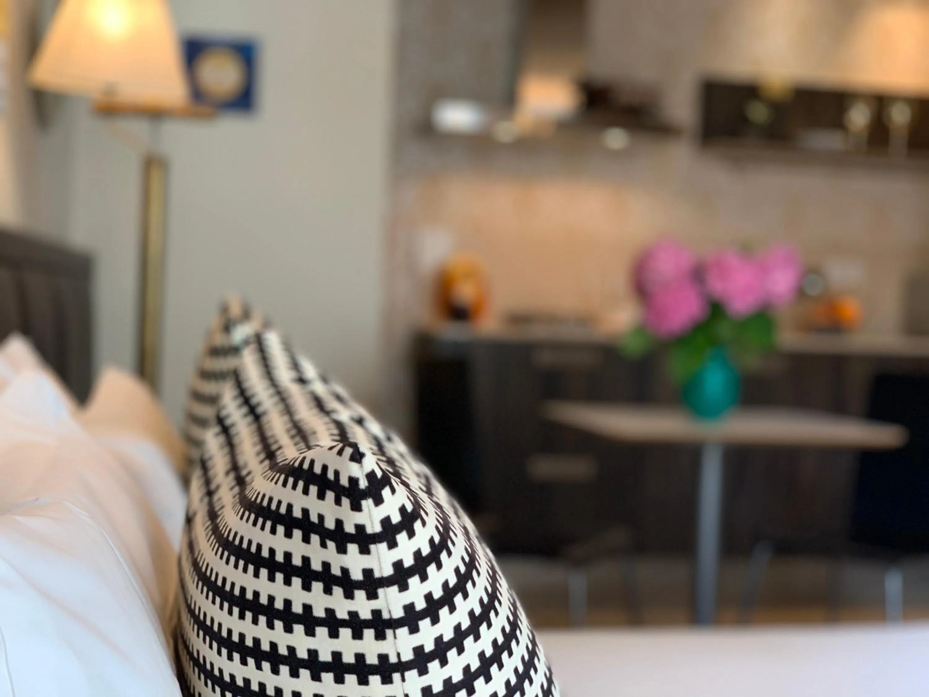 Decorative detail in Florence Art Apartments