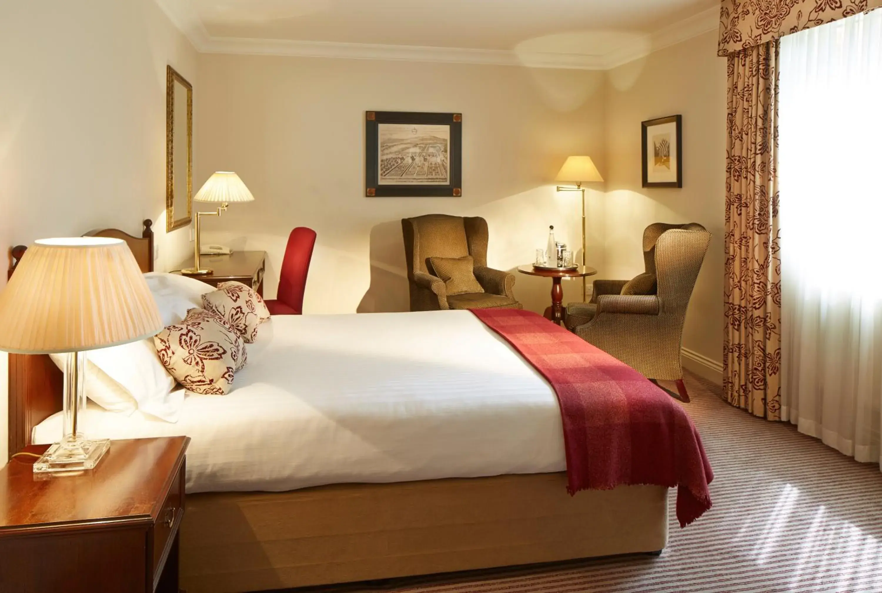 Bedroom, Bed in Macdonald Frimley Hall Hotel & Spa Bedroom, Bed in Macdonald Frimley Hall Hotel & Spa