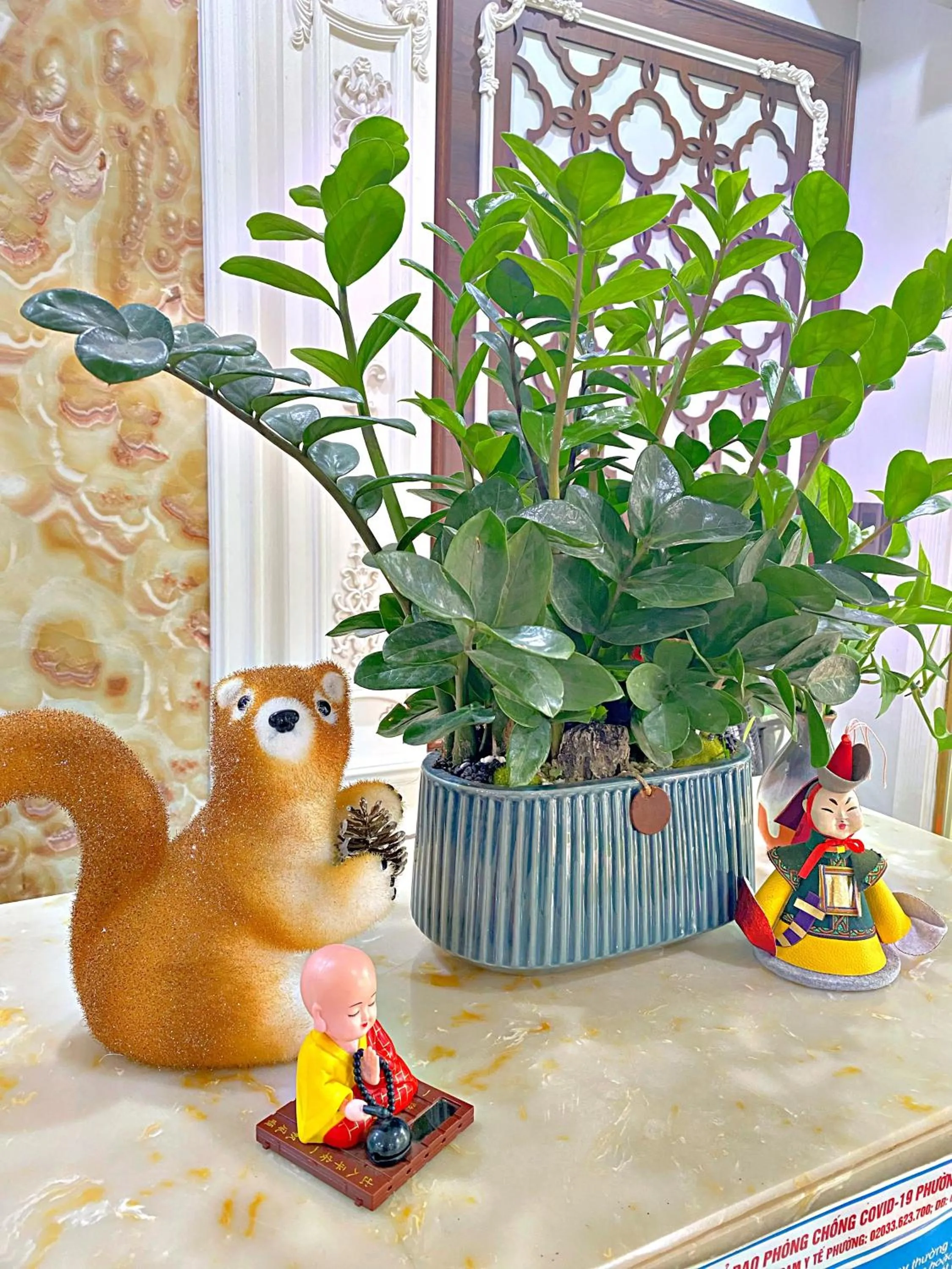 Decorative detail in Blue Diamond Hotel