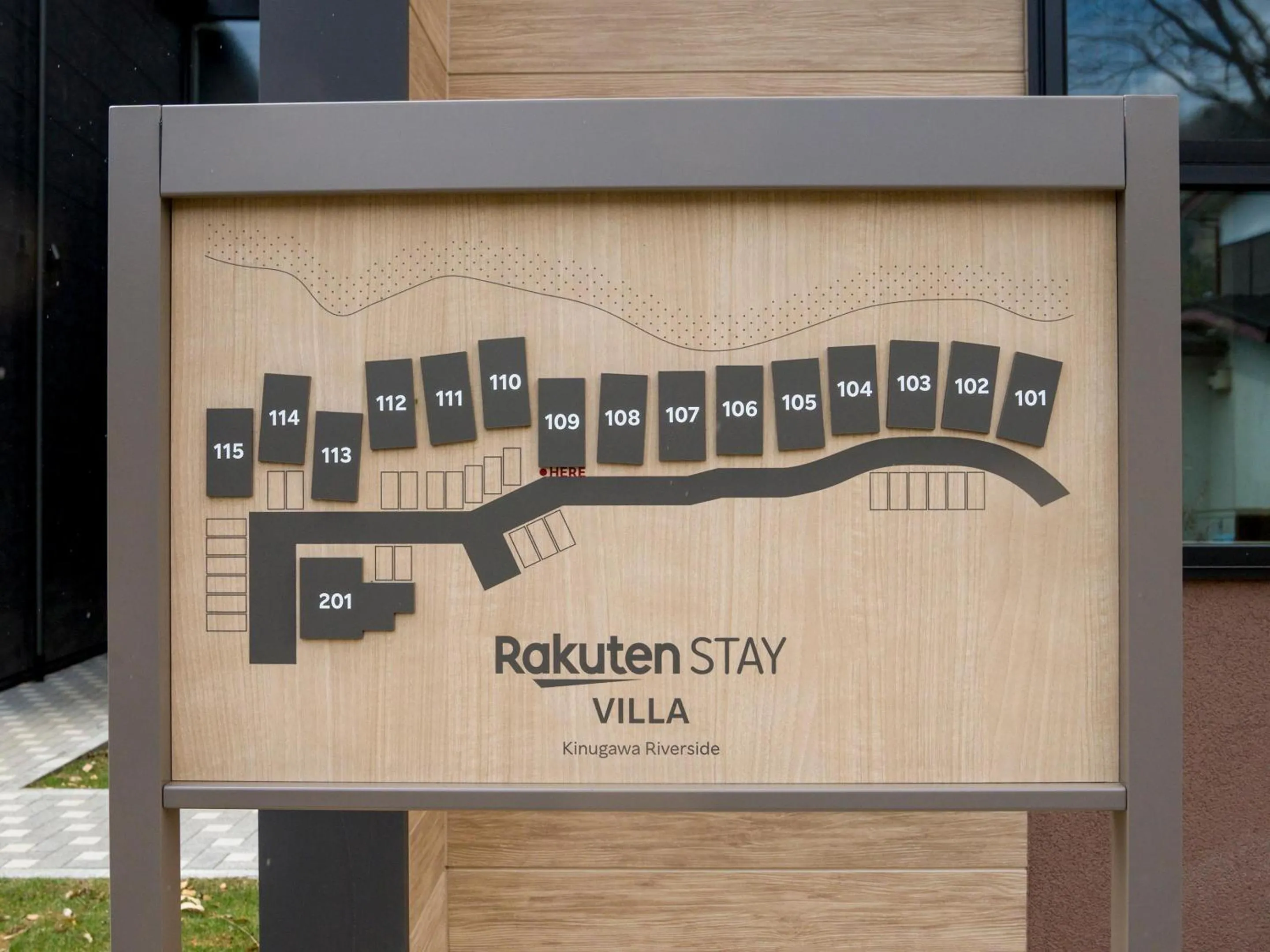 Property logo or sign in Rakuten STAY VILLA Kinugawa Riverside