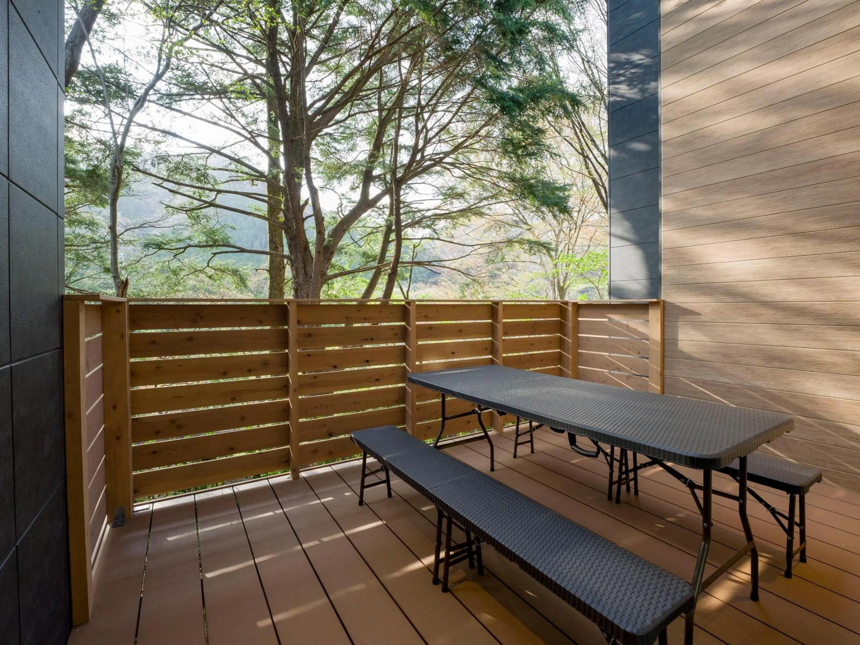 Balcony/Terrace in Rakuten STAY VILLA Kinugawa Riverside