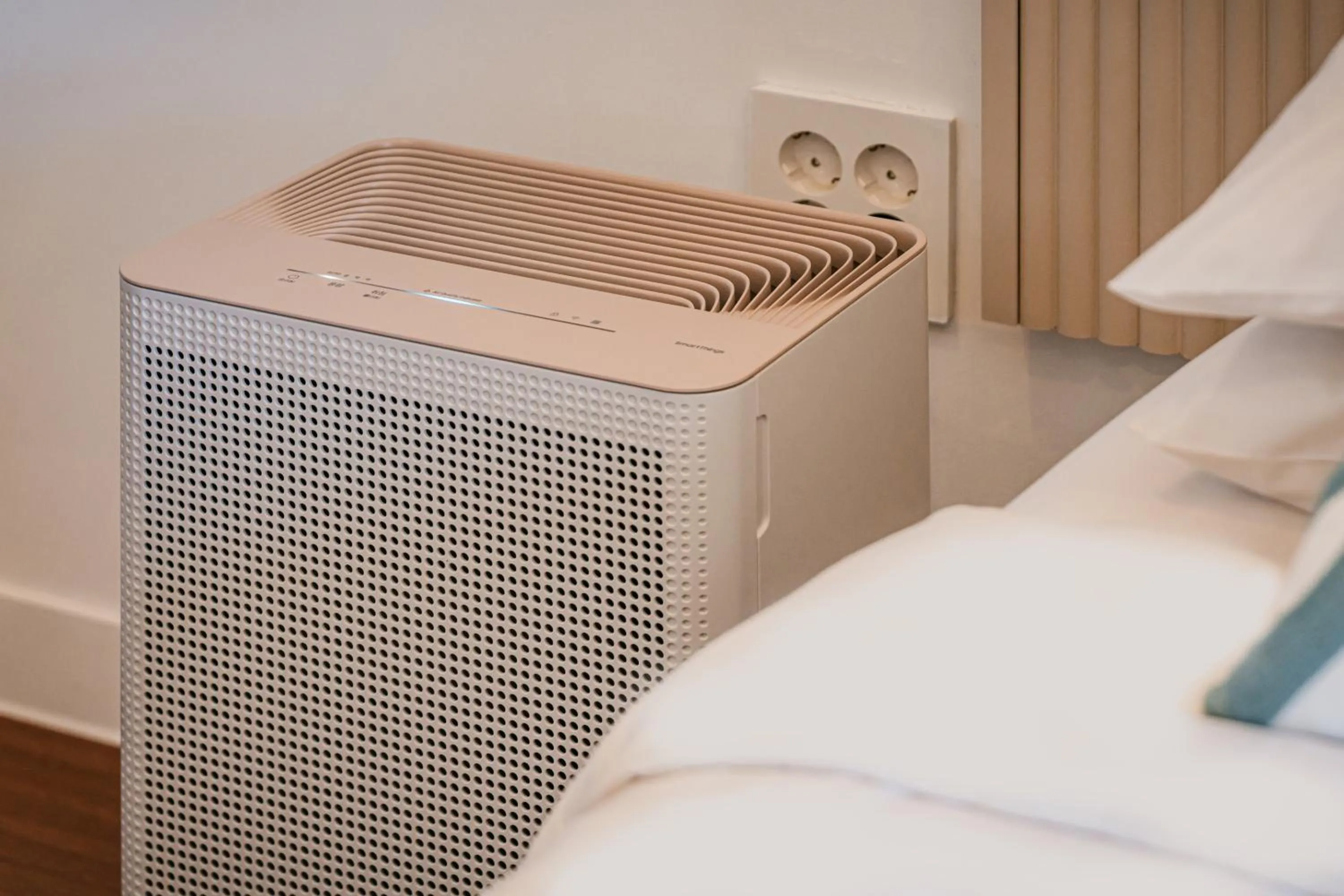 Decorative detail, Bed in Hotel Yeon