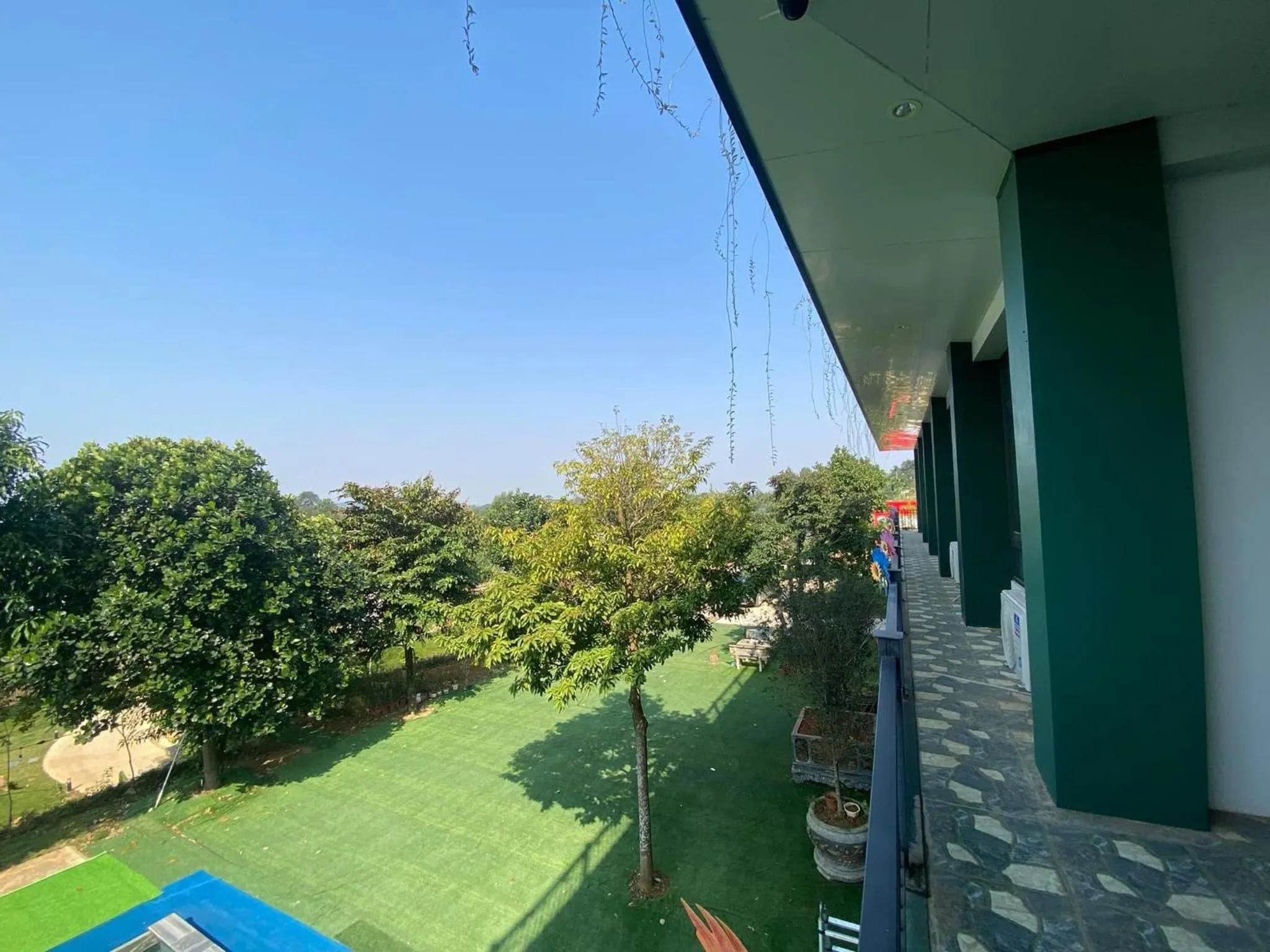 Patio in King Bavi Resort