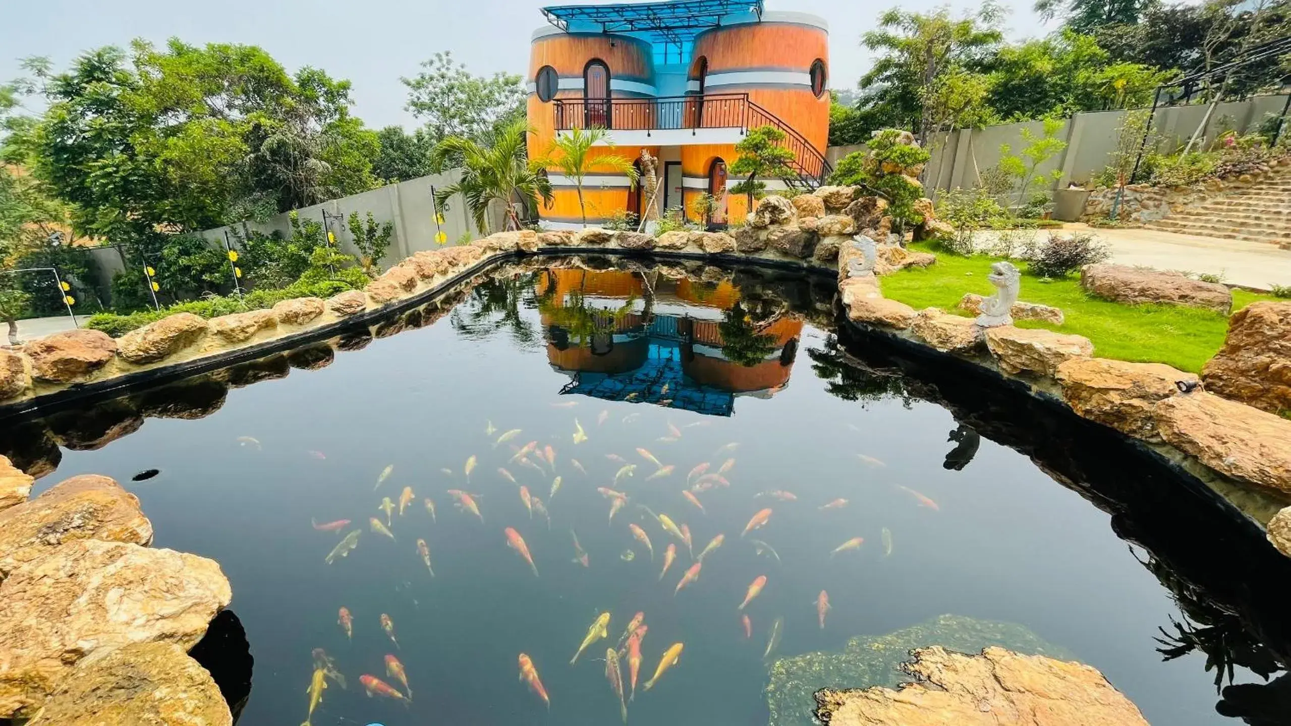 Lake view in King Bavi Resort Lake view in King Bavi Resort