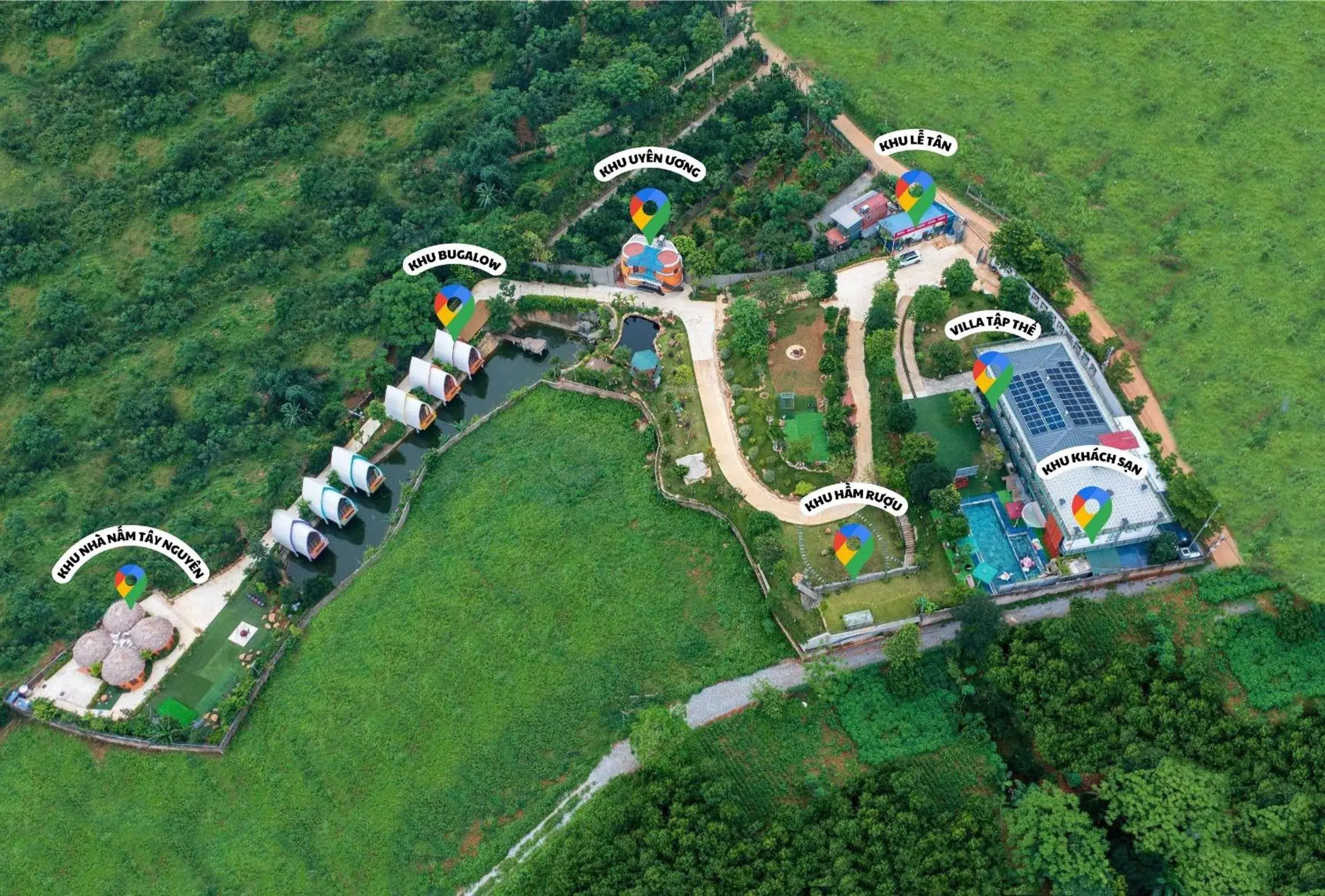 Property building in King Bavi Resort Property building in King Bavi Resort