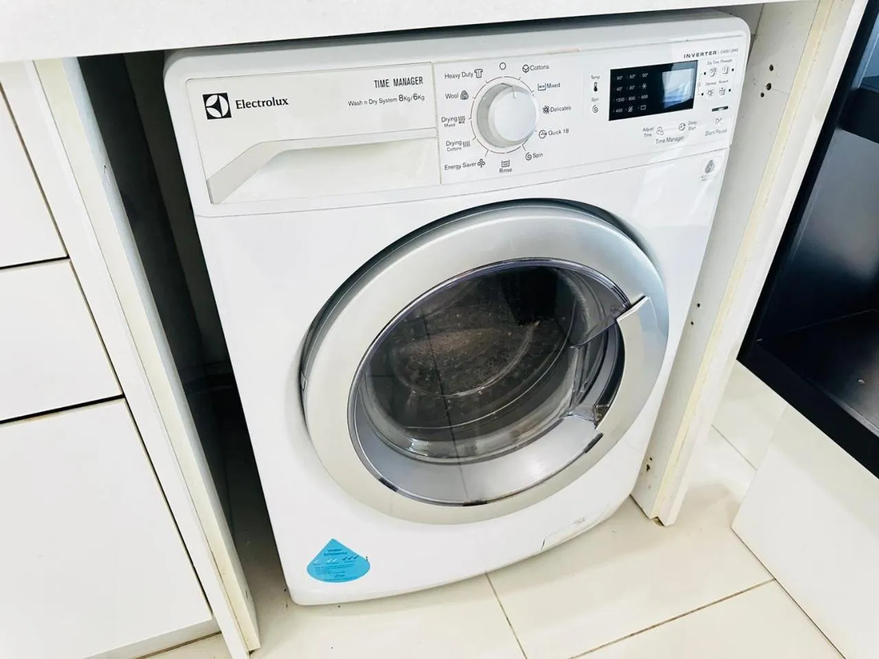 washing machine in Summer Suites KLCC by Luna KL