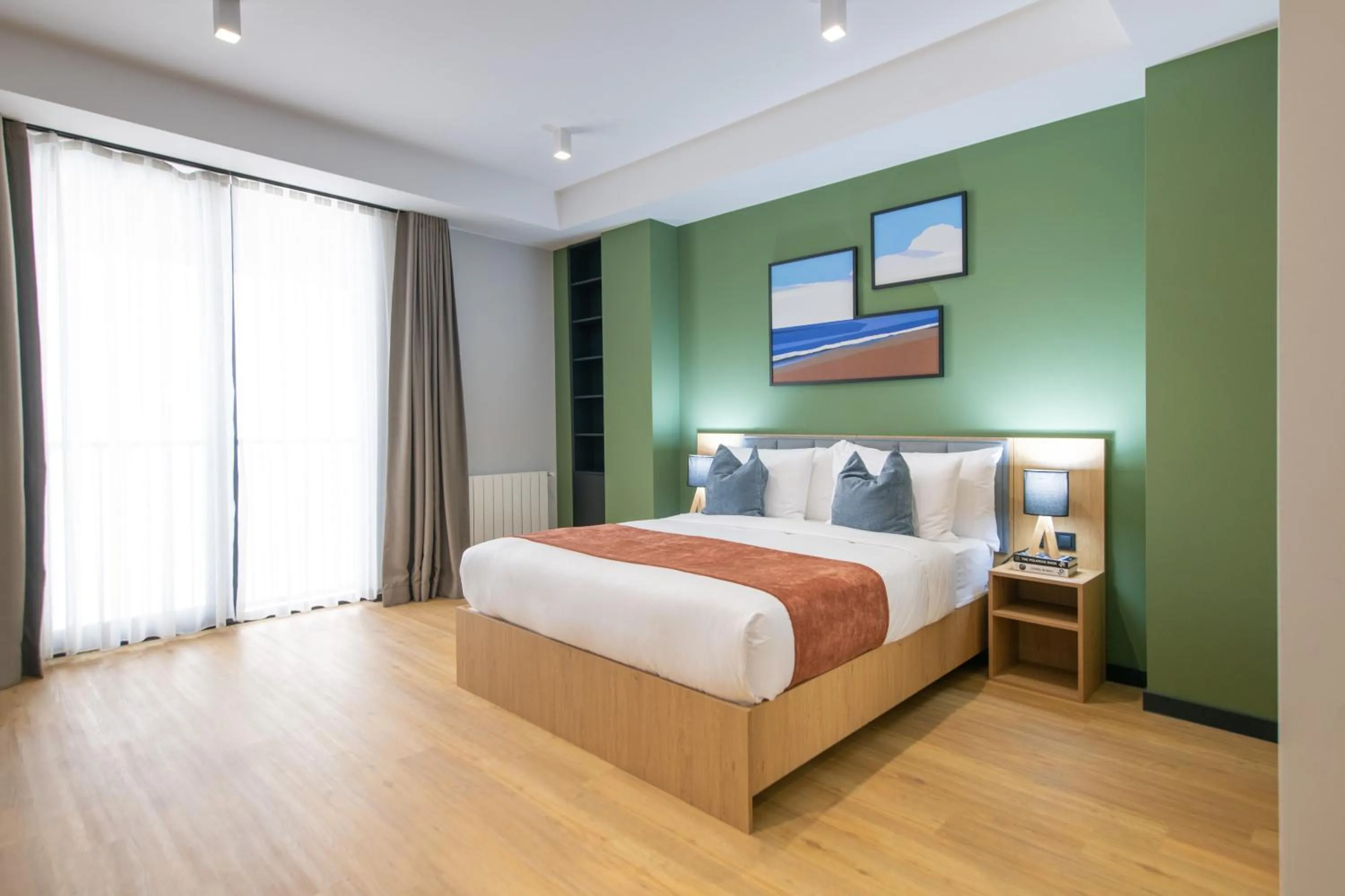 Bed in Qstay Gratus Tbilisi