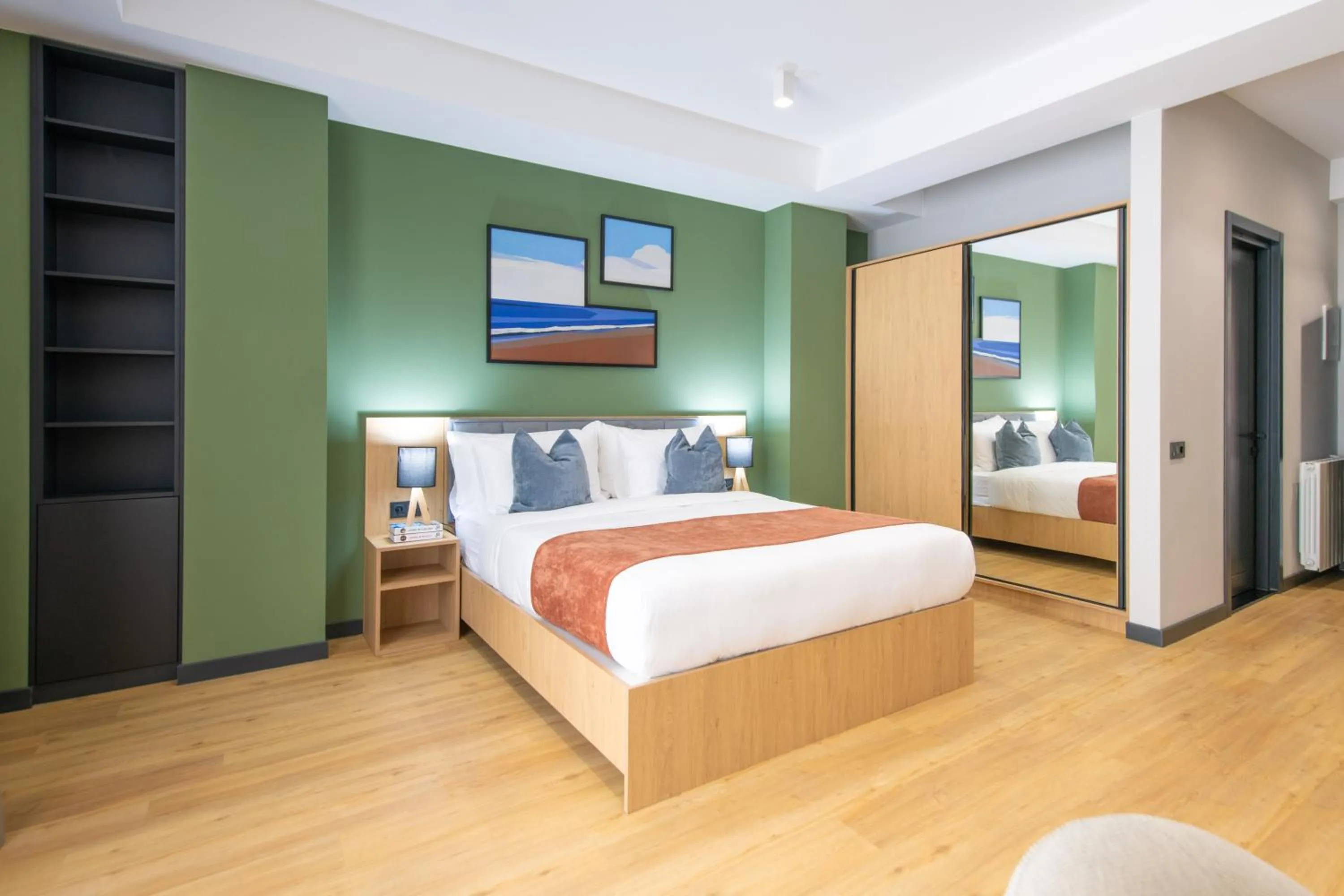 Bed in Qstay Gratus Tbilisi