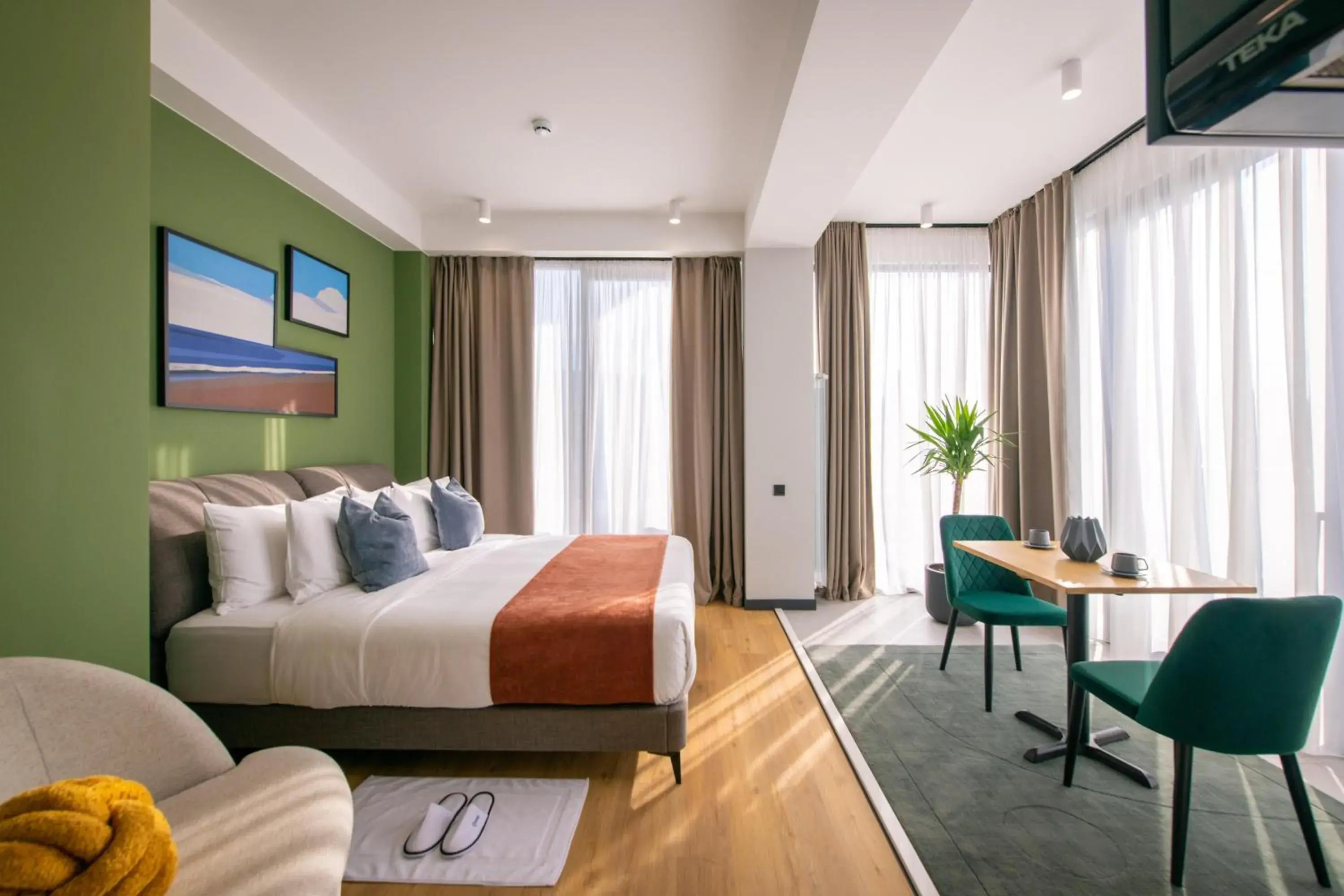 Penthouse Studio Suite with Kitchen in Qstay Gratus Tbilisi Penthouse Studio Suite with Kitchen in Qstay Gratus Tbilisi