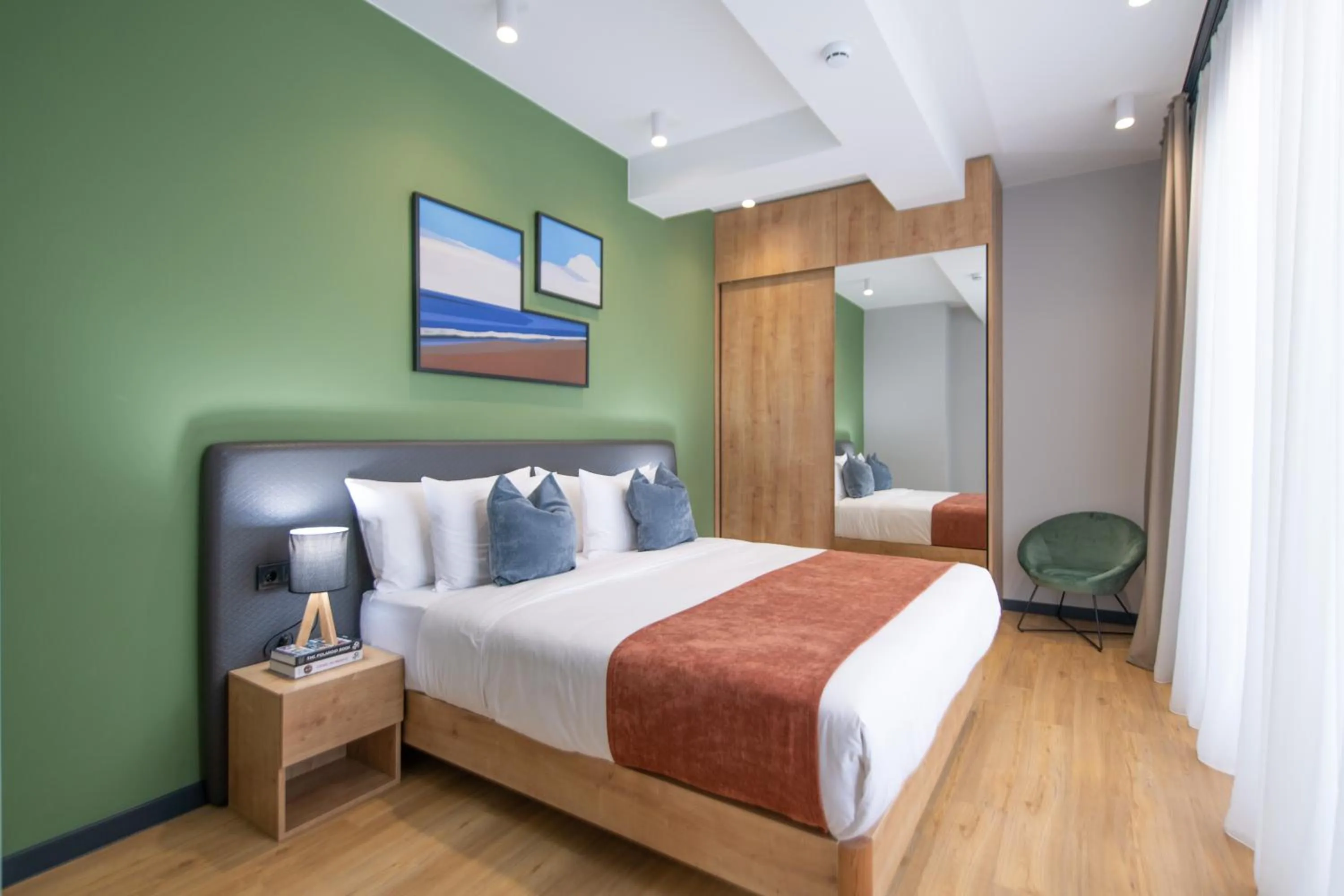 Bed in Qstay Gratus Tbilisi