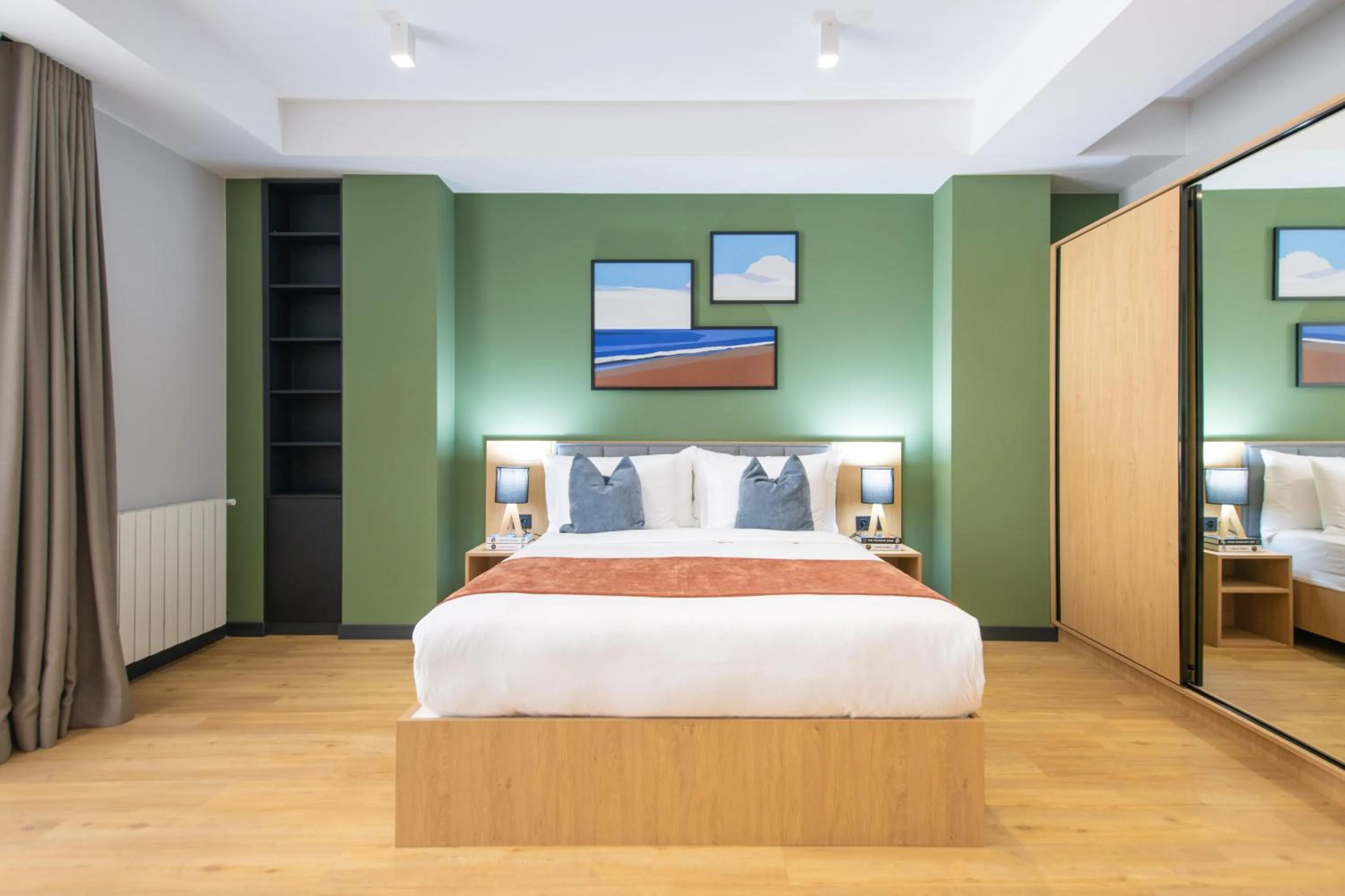 Bed in Qstay Gratus Tbilisi