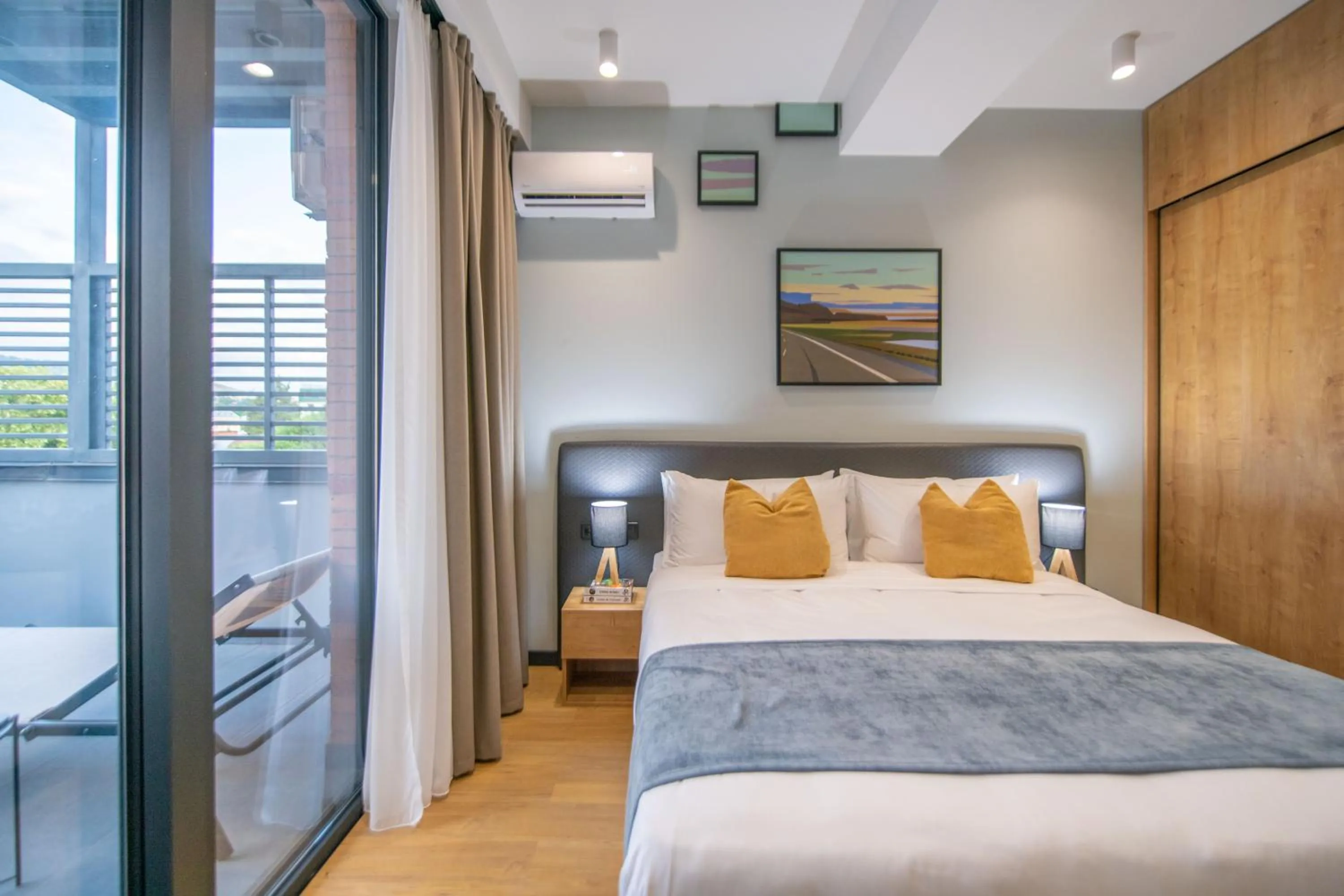 Bed in Qstay Gratus Tbilisi