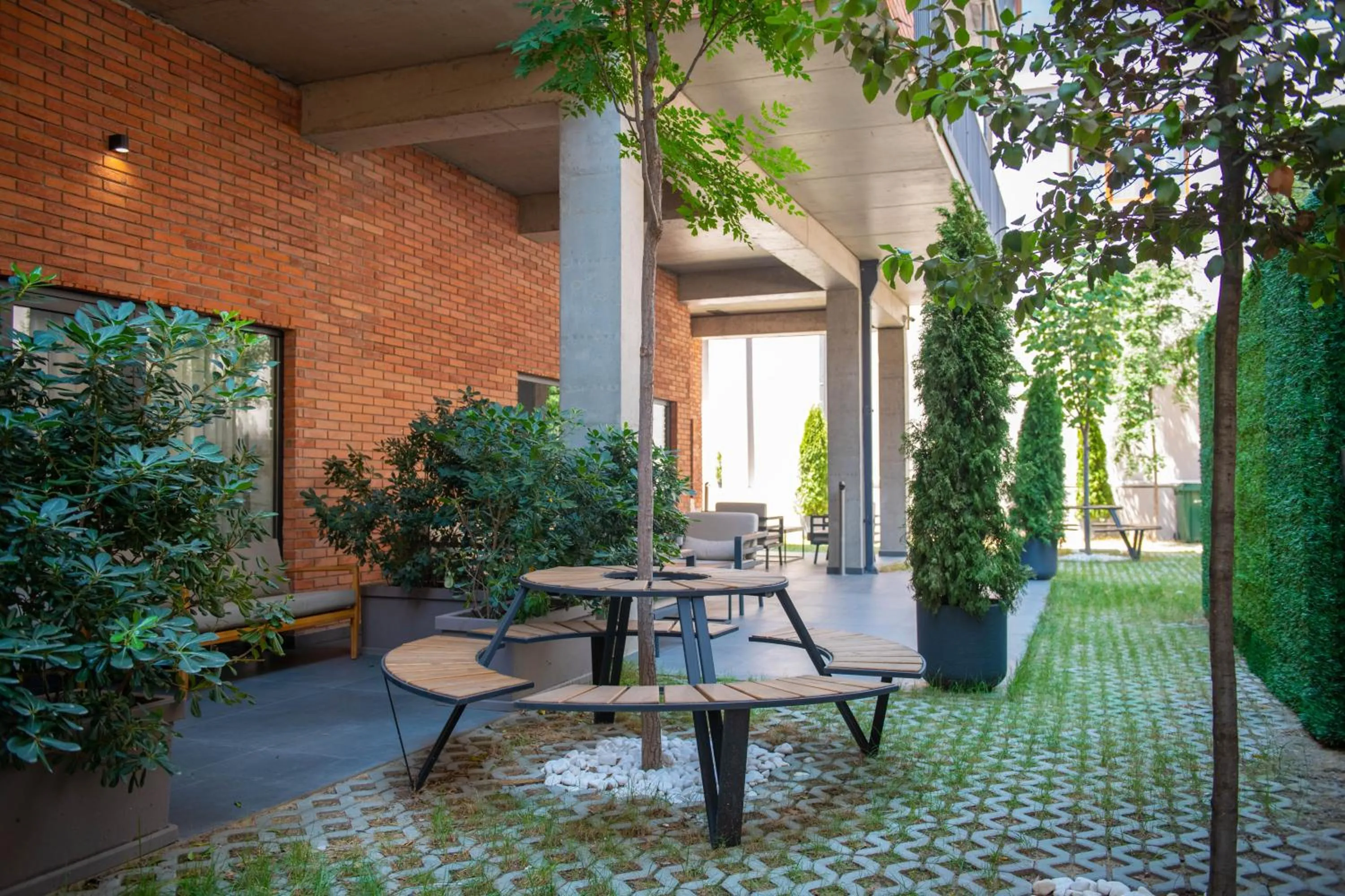 Patio in Qstay Gratus Tbilisi