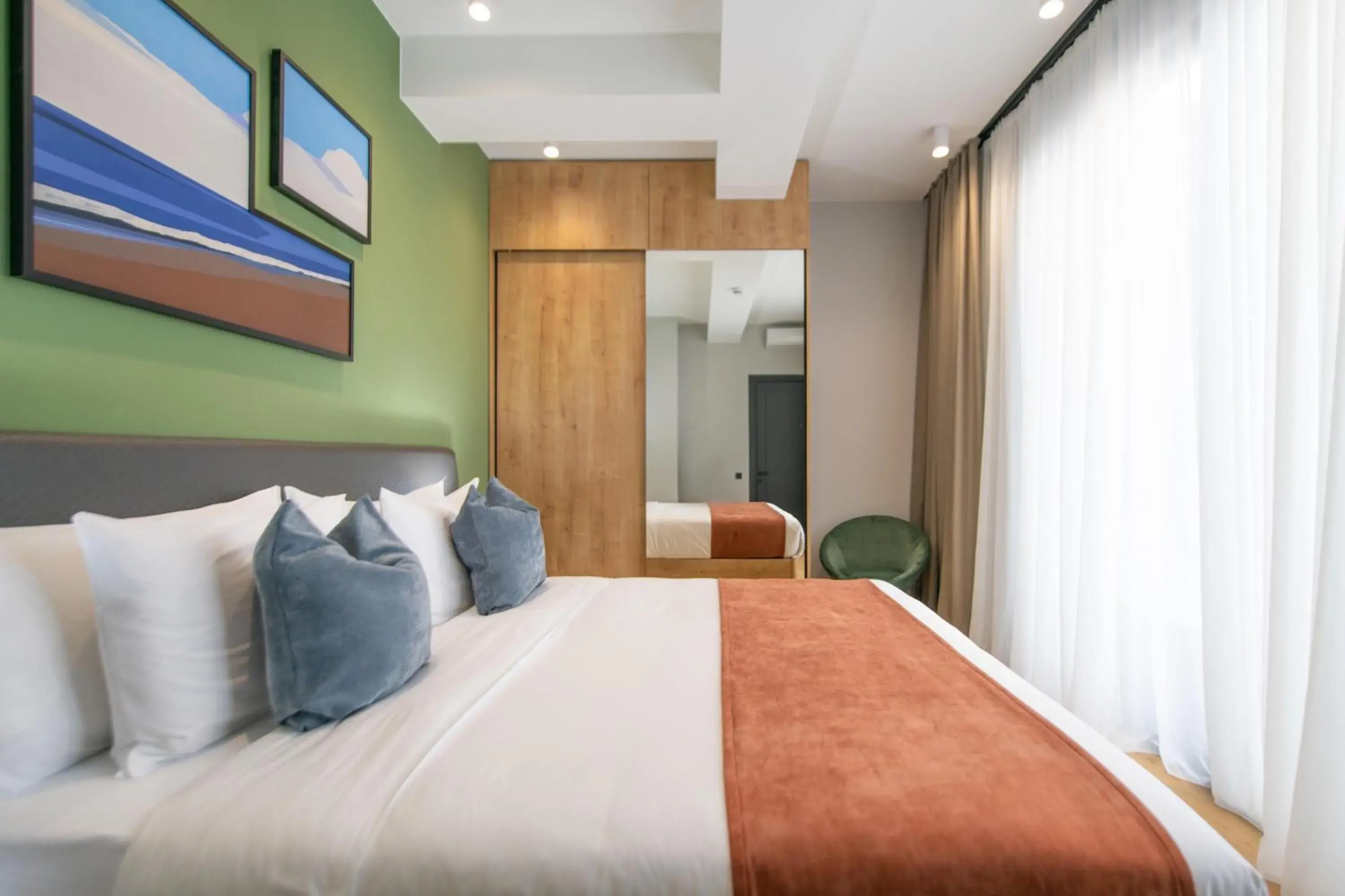 Penthouse One-Bedroom Terrace Suite with Kitchen in Qstay Gratus Tbilisi Penthouse One-Bedroom Terrace Suite with Kitchen in Qstay Gratus Tbilisi