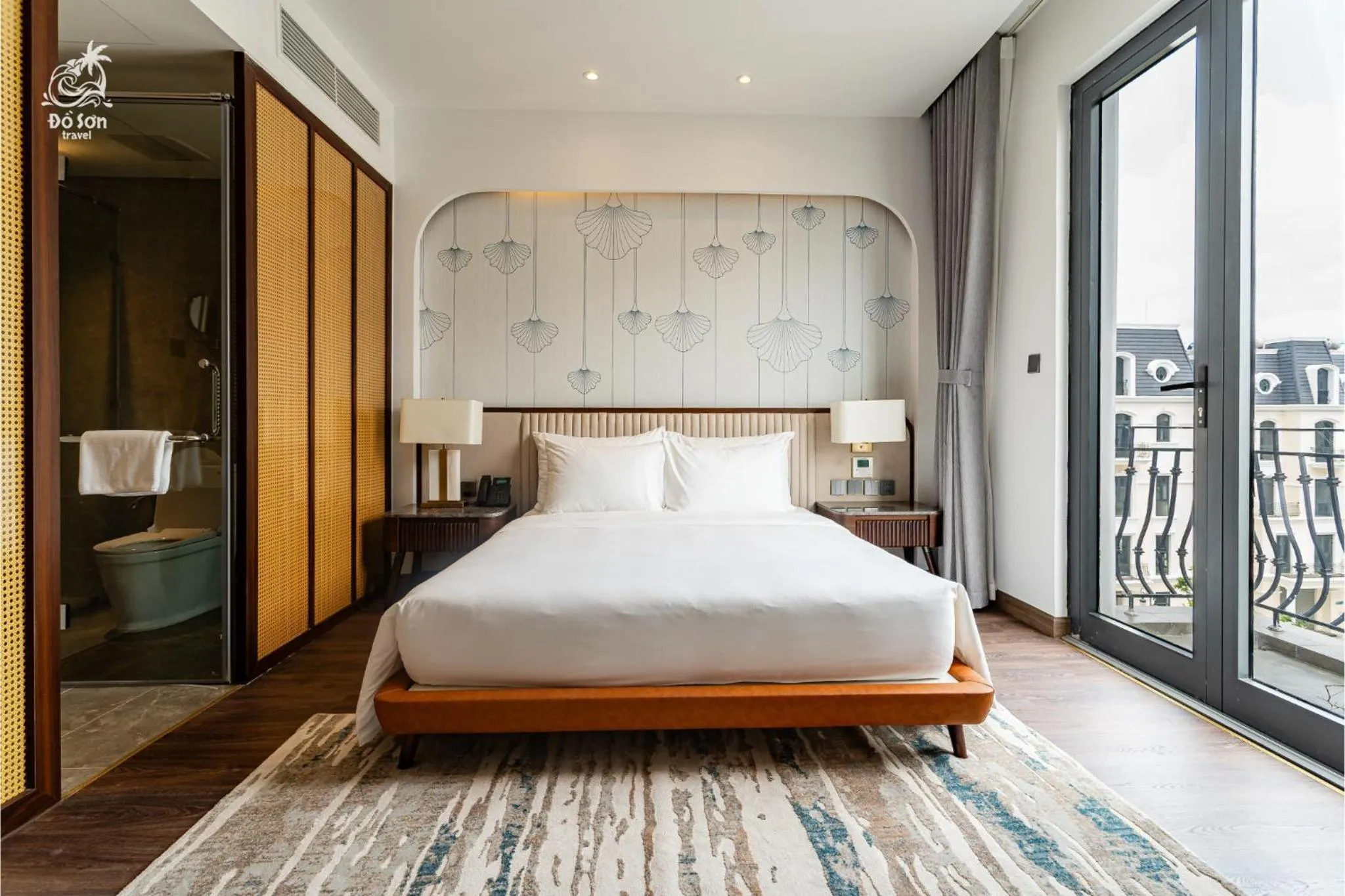 Bed in Ocean Senses Hotel