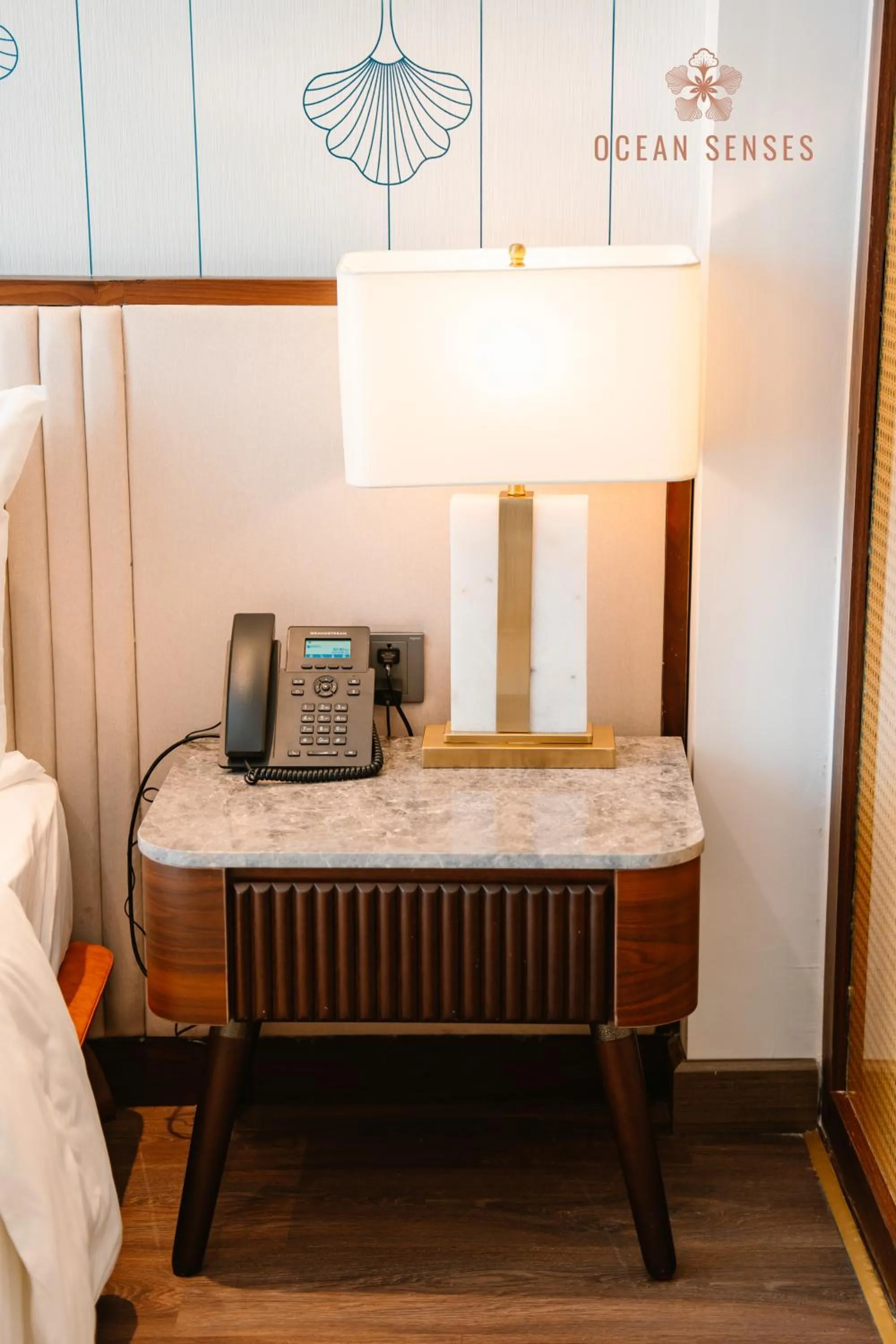 Bed in Ocean Senses Hotel