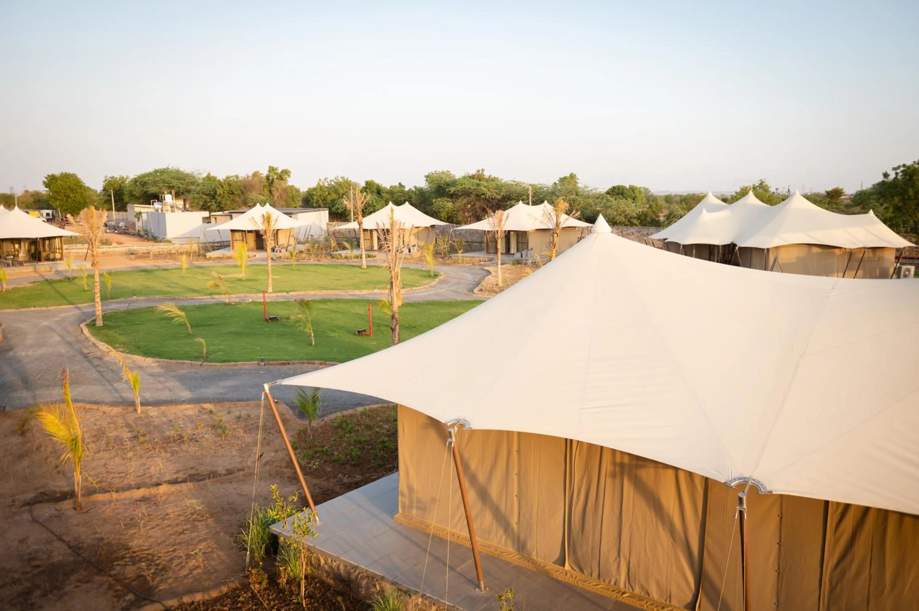 Property building in Sangam Farms