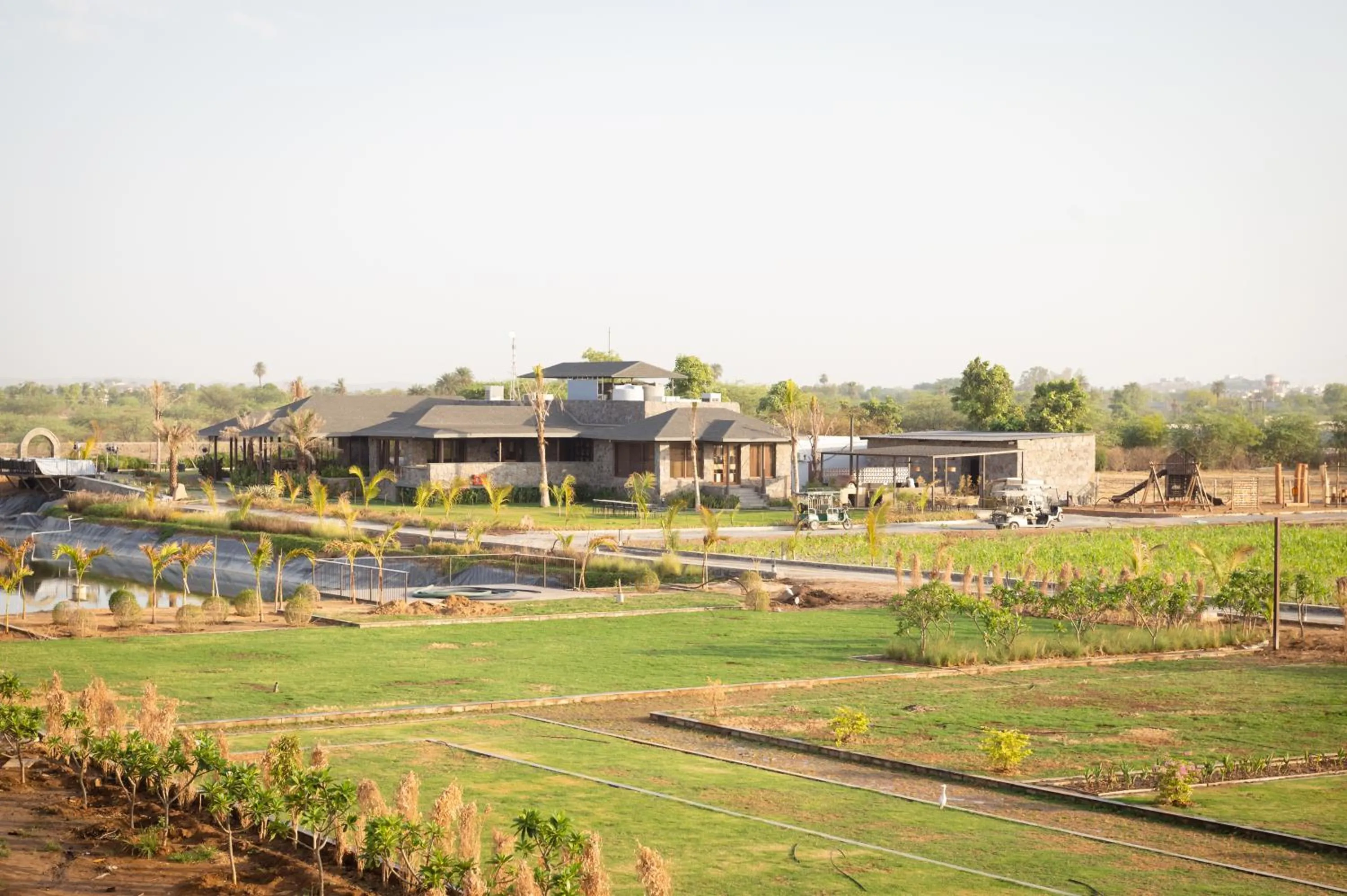 Property building in Sangam Farms