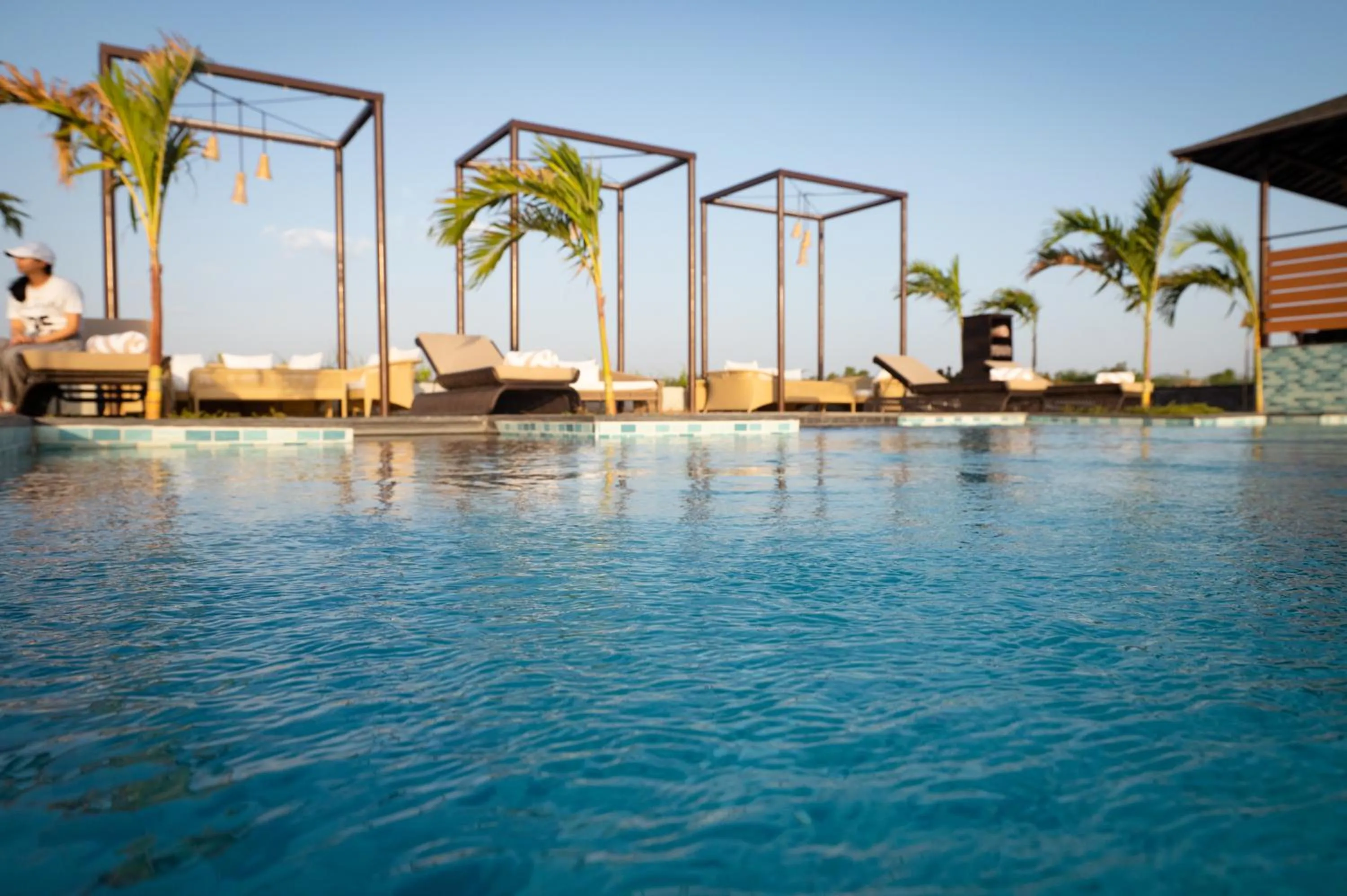 Swimming pool in Sangam Farms