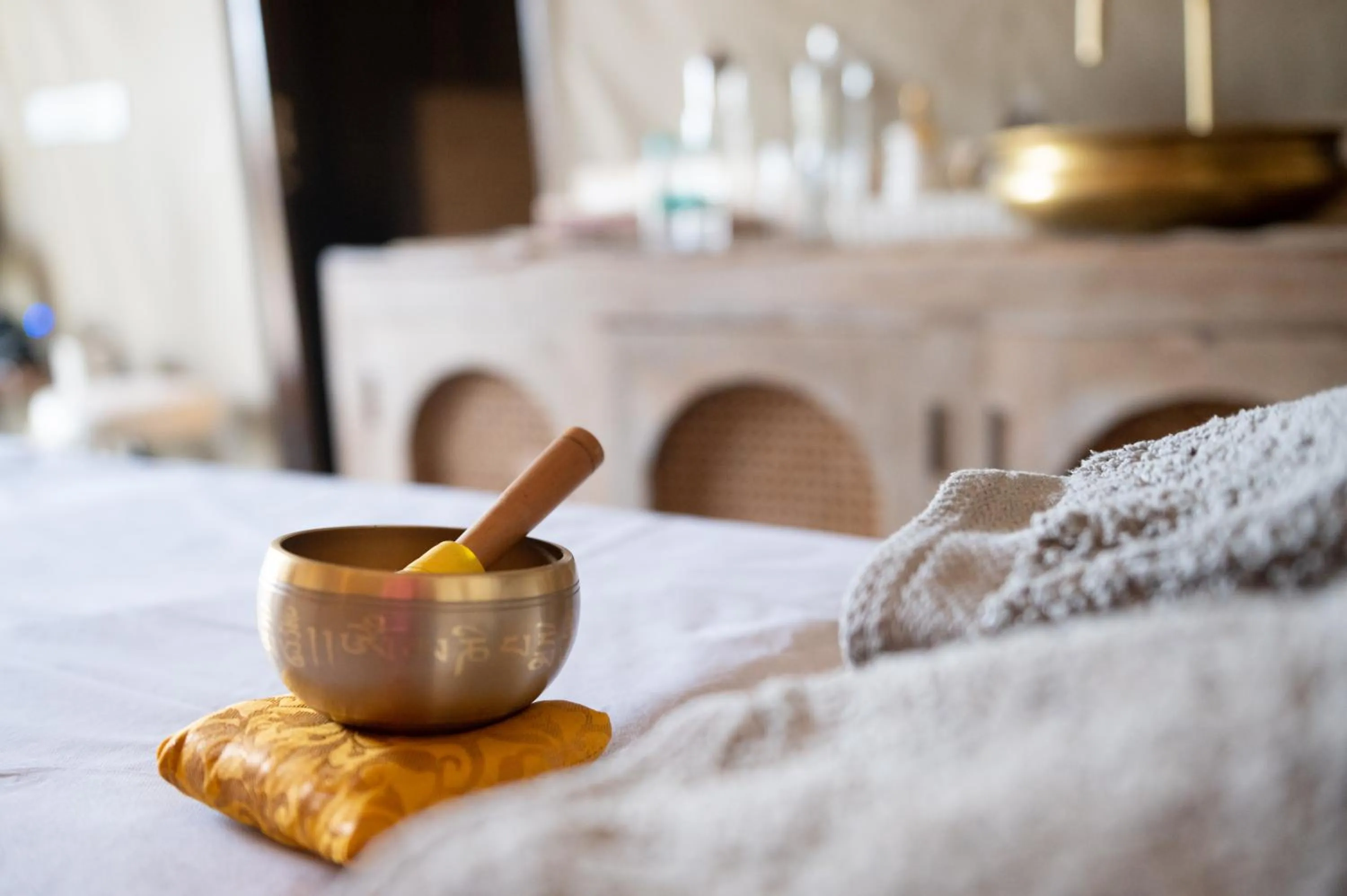 Spa and wellness centre/facilities, Bed in Sangam Farms