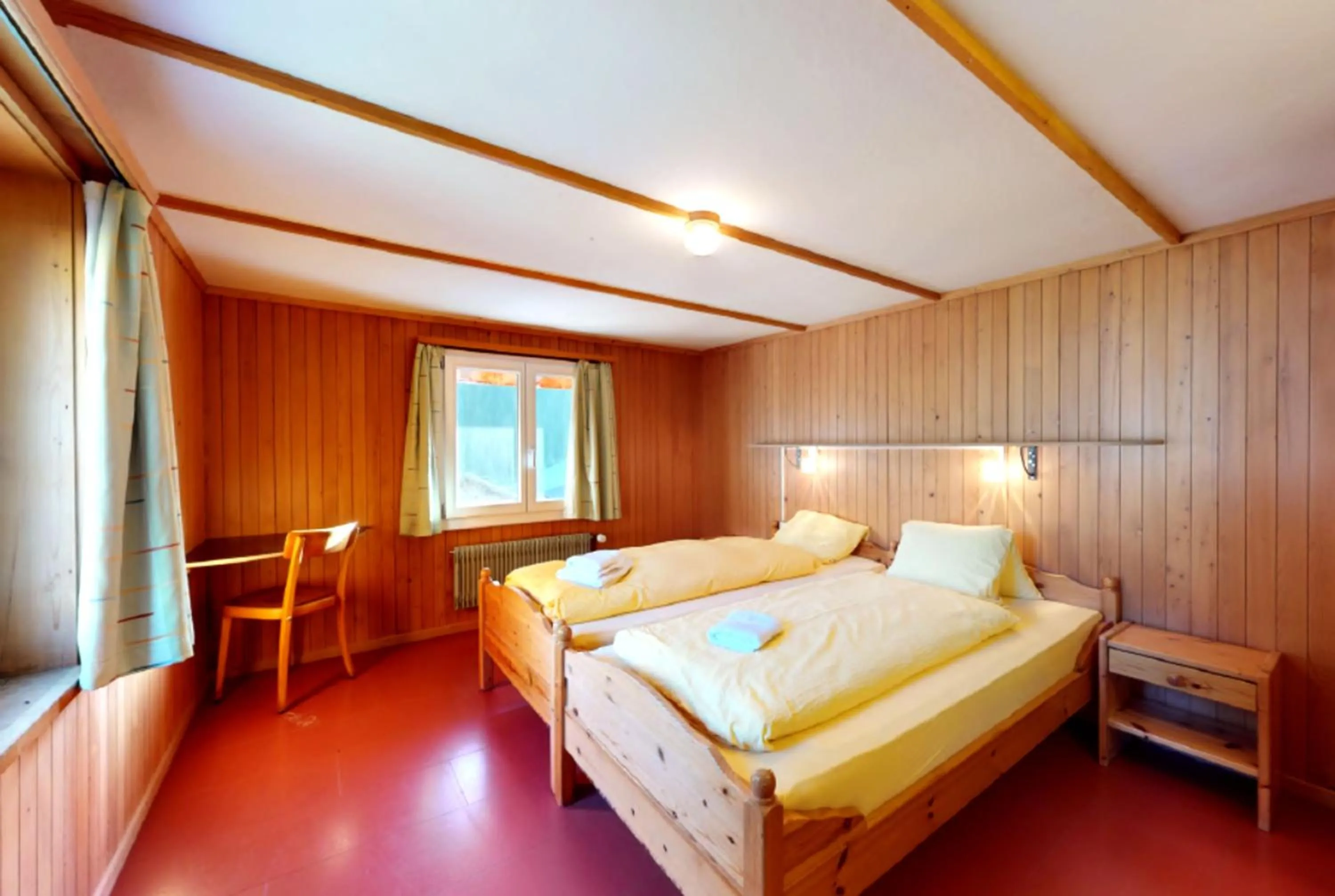 Bedroom, Bed in Gadmen Alpenrose, Switzerland