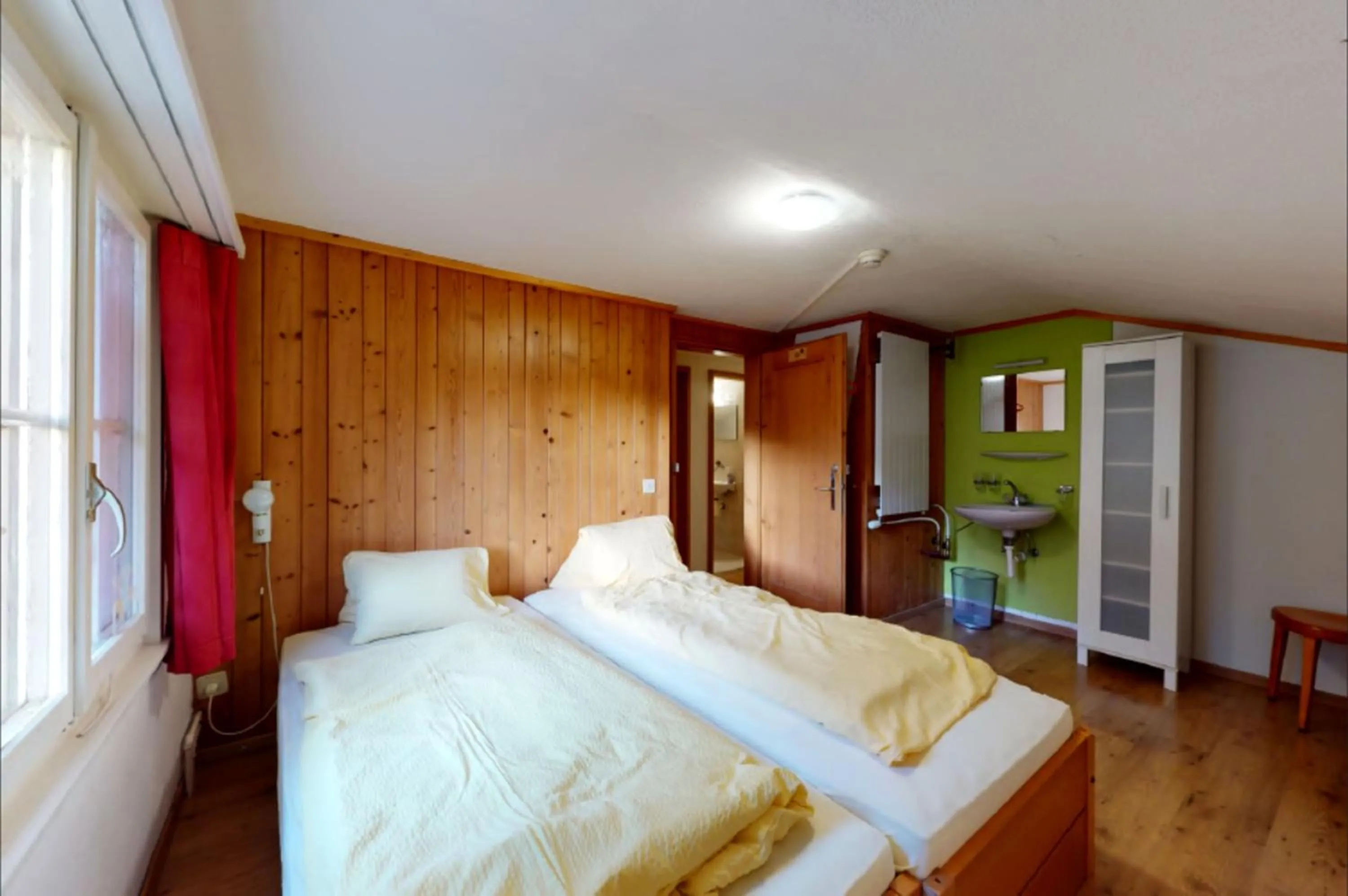Bedroom, Bed in Gadmen Alpenrose, Switzerland