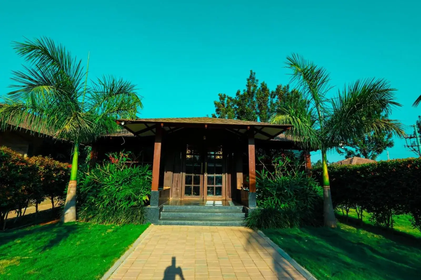 Facade/entrance in Veerdency Luxury resort Facade/entrance in Veerdency Luxury resort