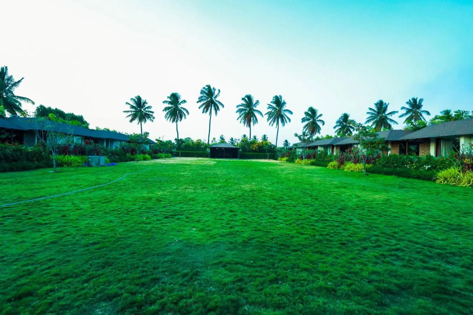 Garden view in Veerdency Luxury resort