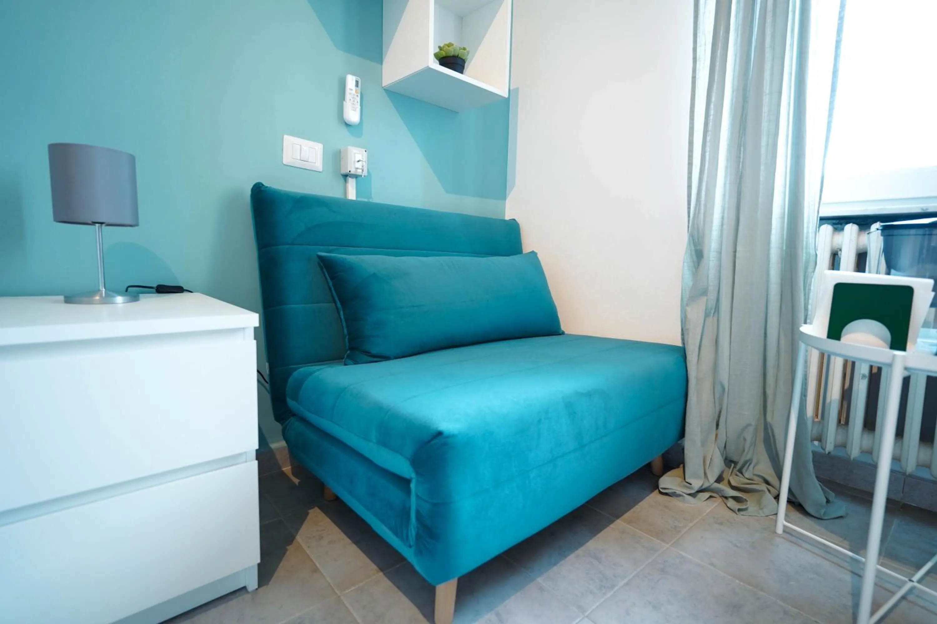 Bedroom in Salotto Tiburtino