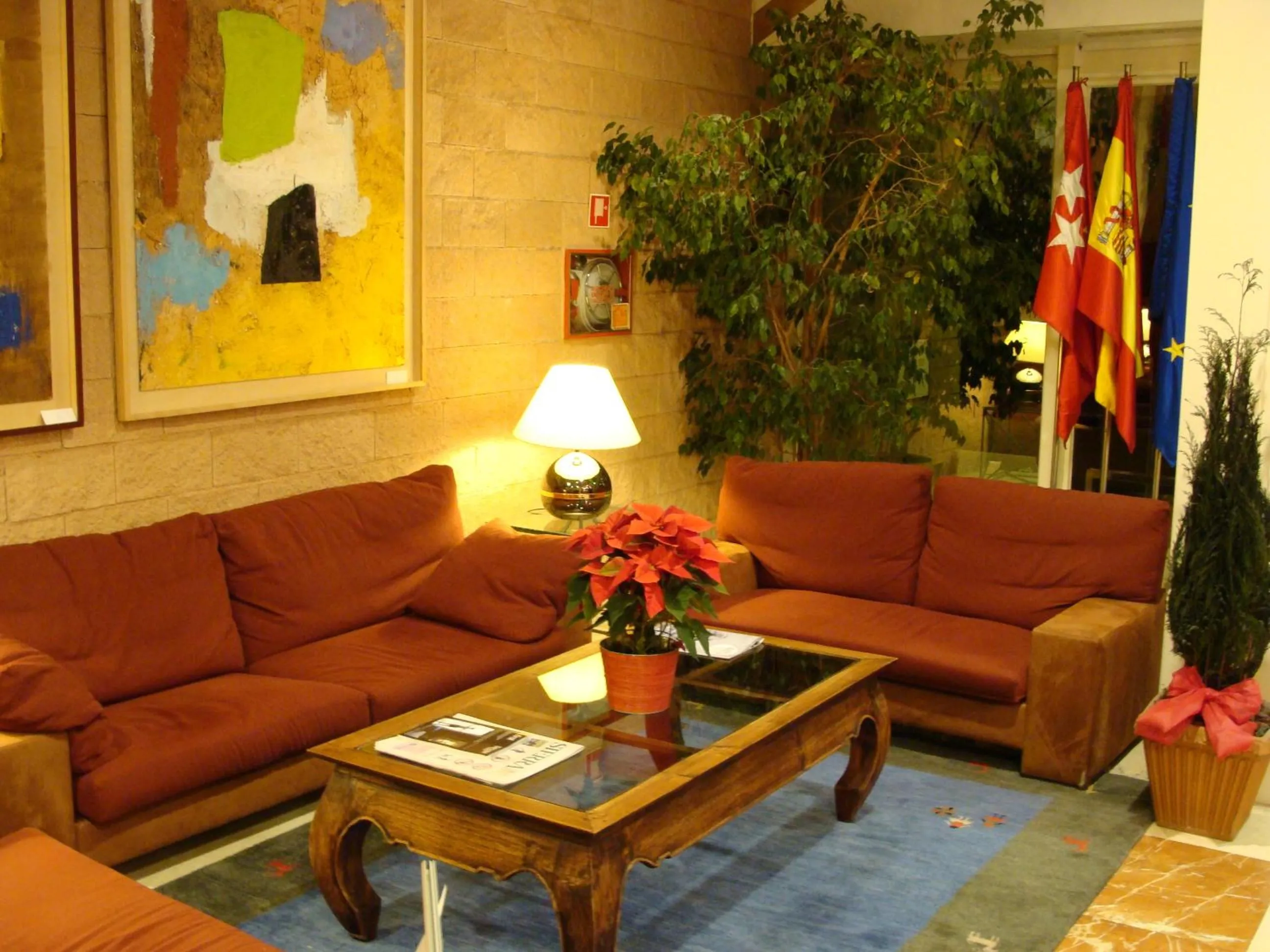 Lobby or reception in Hotel Majadahonda