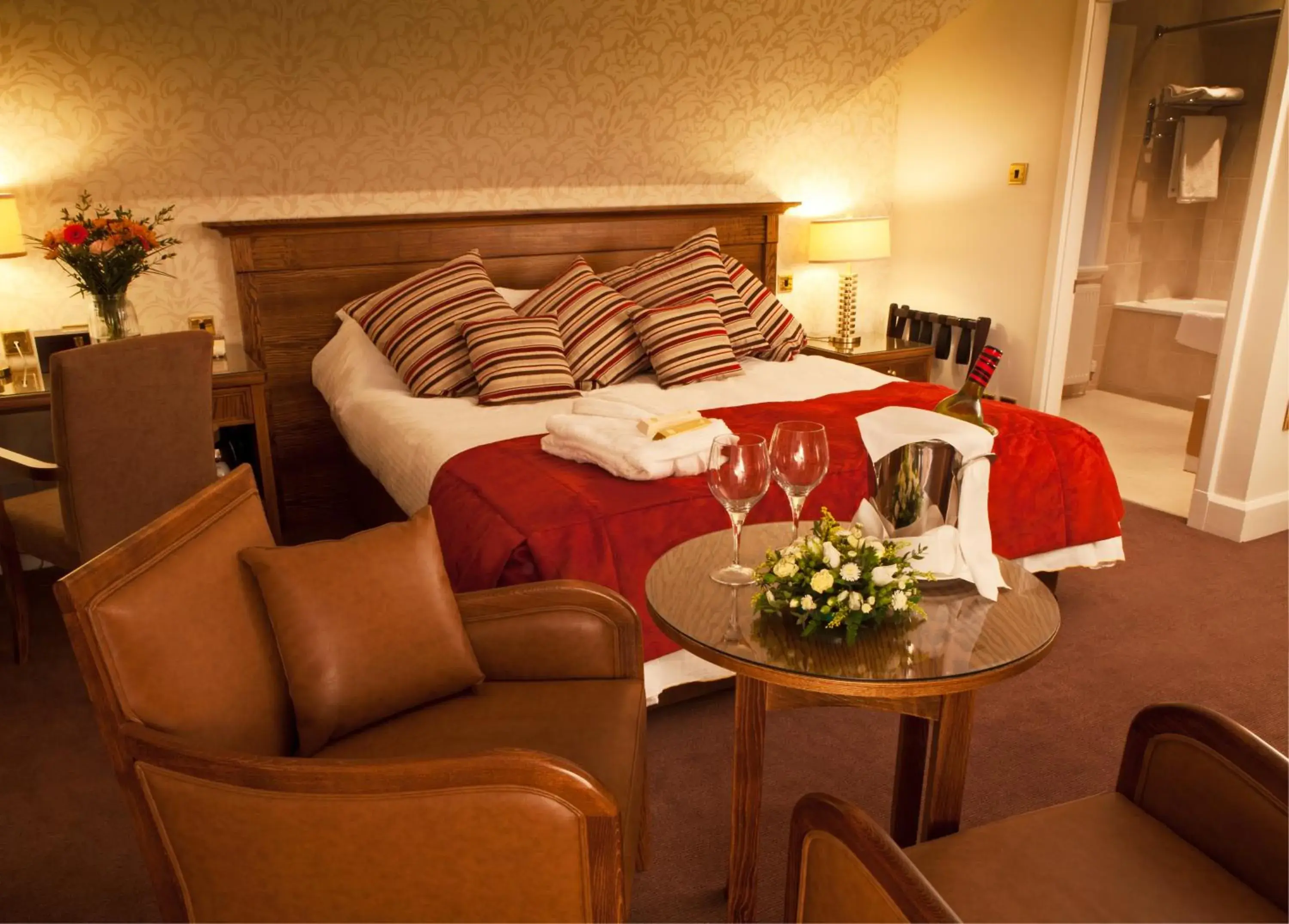 Deluxe Twin Room in Grinkle Park Hotel Deluxe Twin Room in Grinkle Park Hotel