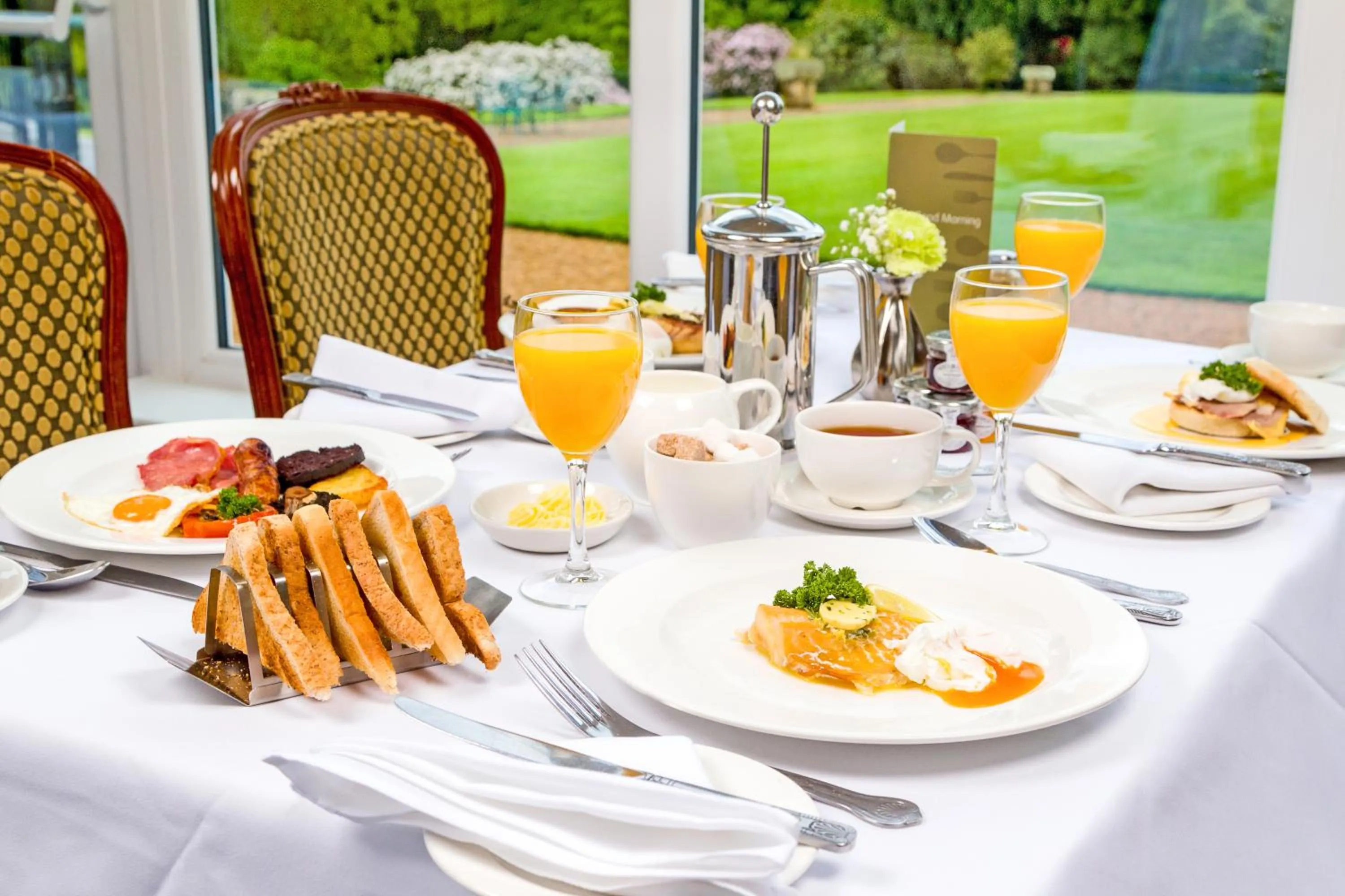 English/Irish breakfast in Grinkle Park Hotel