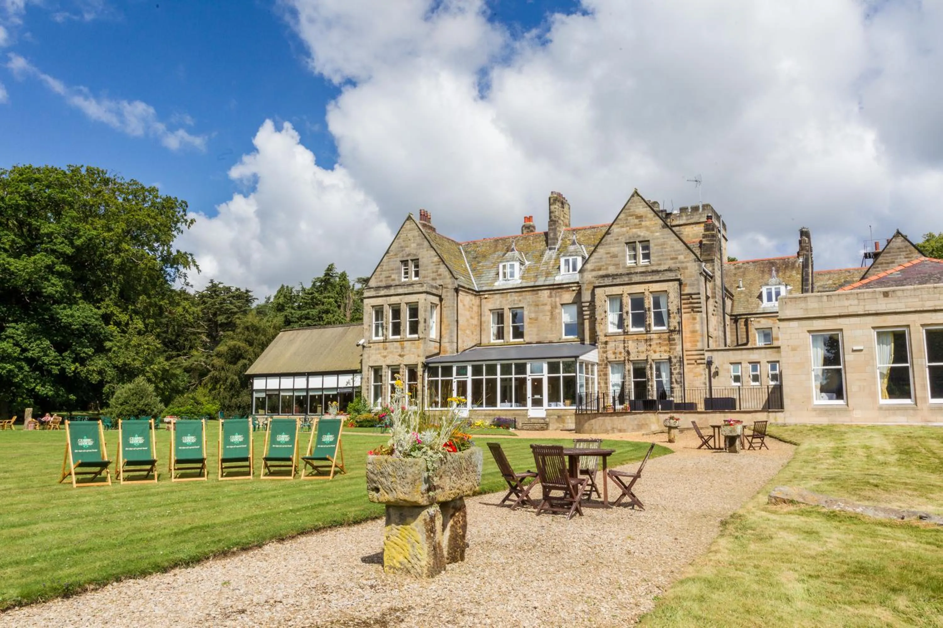 Garden in Grinkle Park Hotel